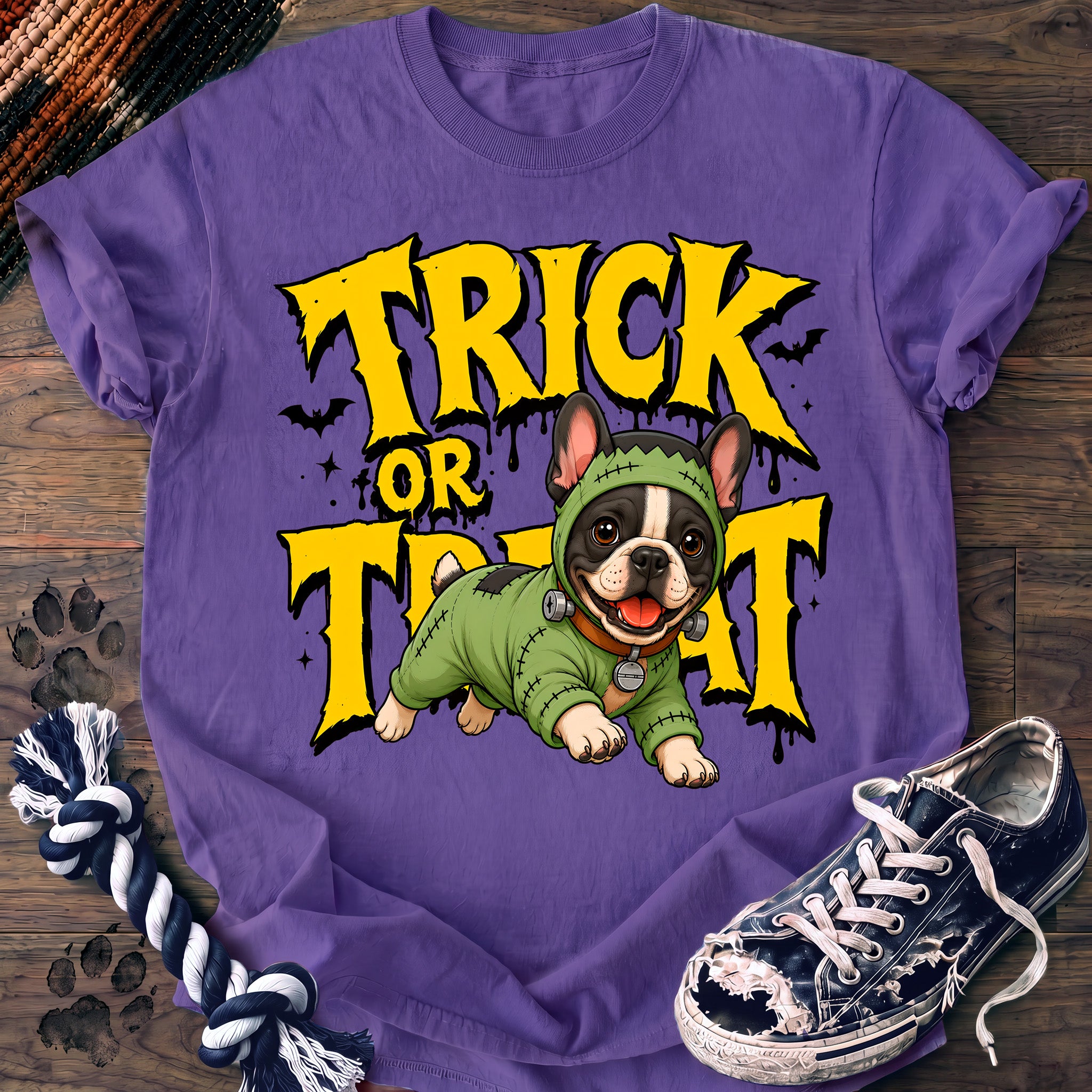 PAWSSION CLUB t-shirt in Violet color - SKU PC-0590