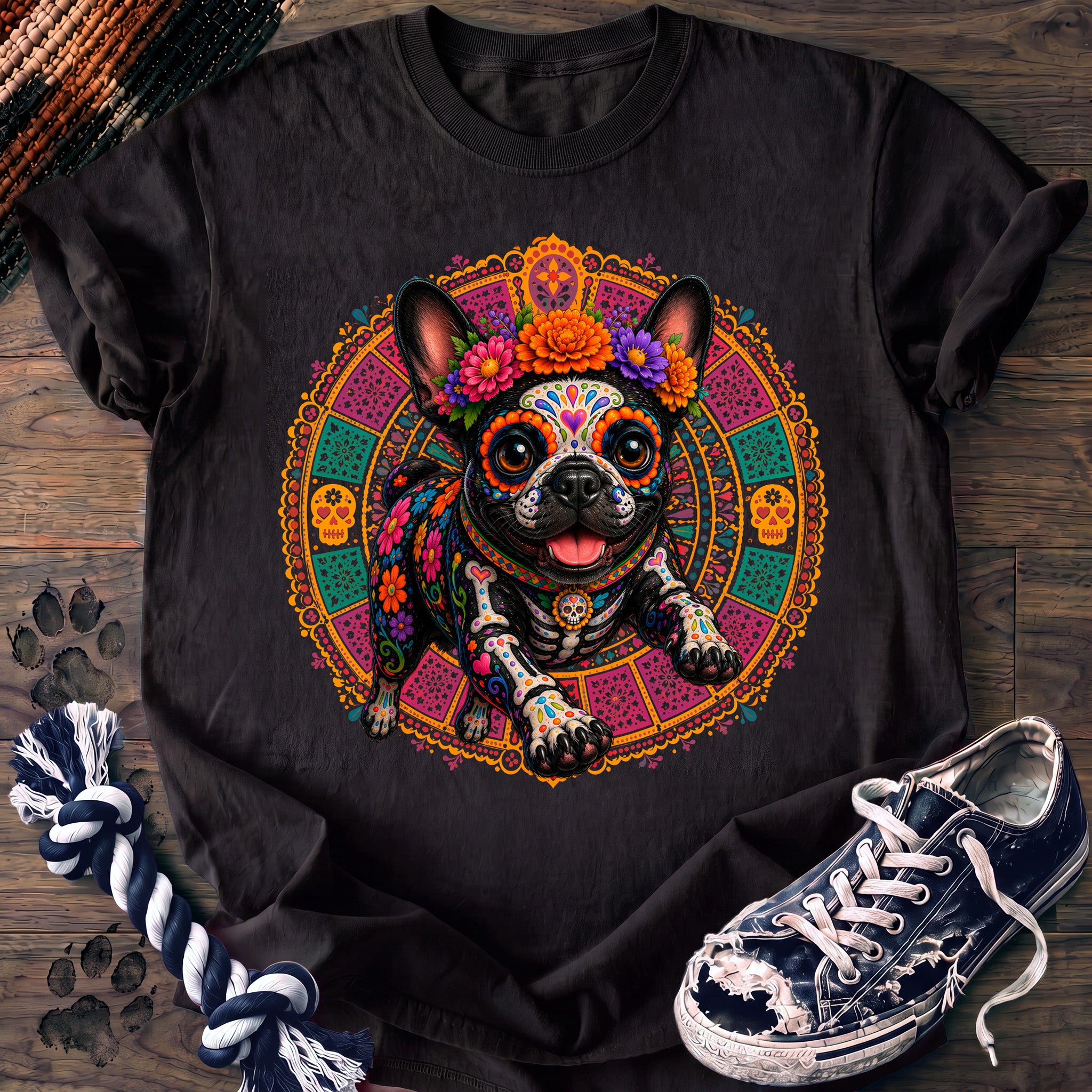 PAWSSION CLUB t-shirt in Black color - SKU PC-0595