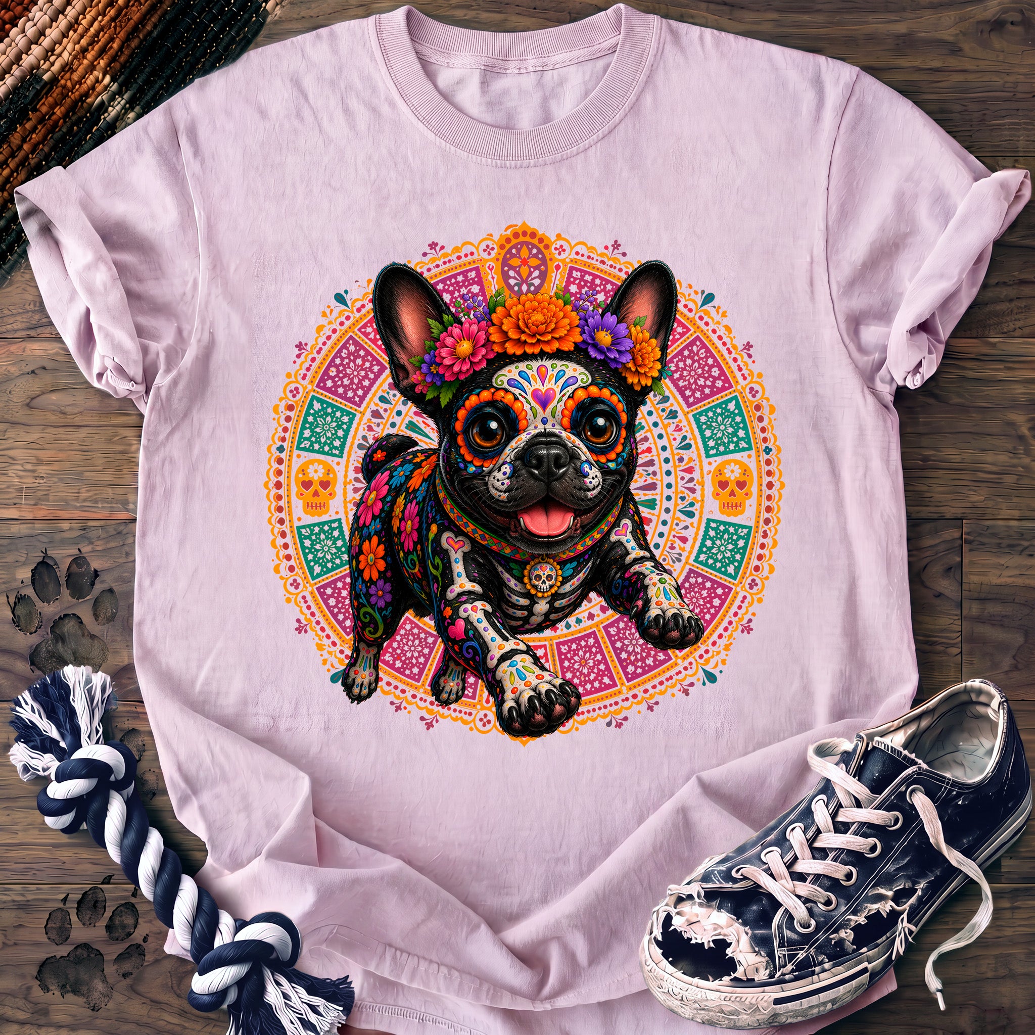 PAWSSION CLUB t-shirt in Blossom color - SKU PC-0595