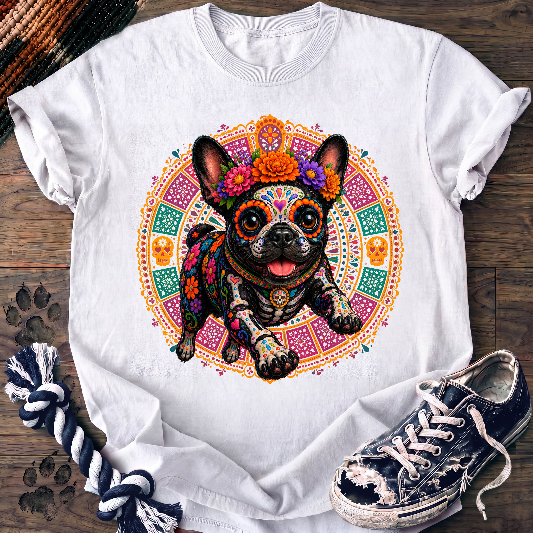PAWSSION CLUB t-shirt in White color - SKU PC-0595