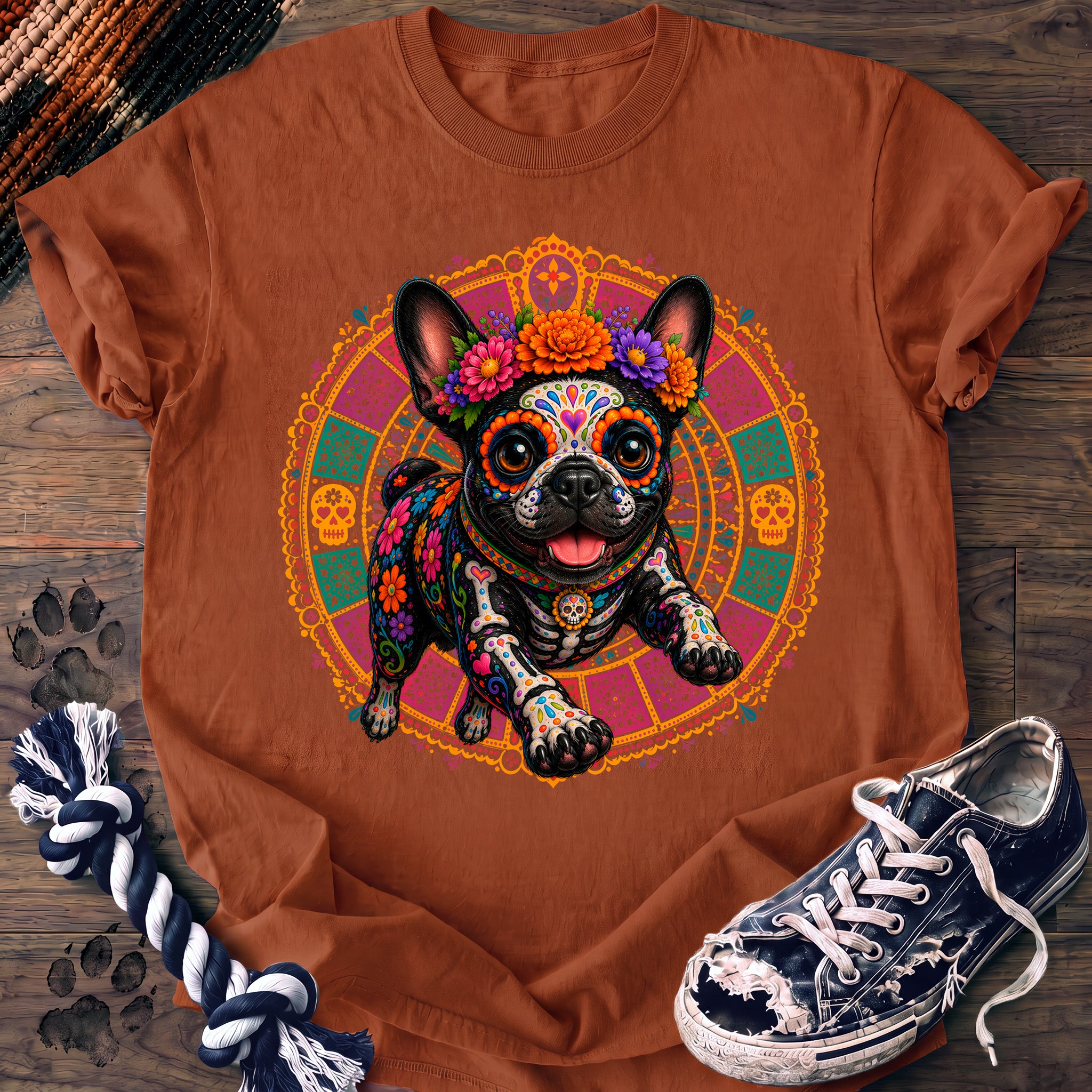 PAWSSION CLUB t-shirt in Yam color - SKU PC-0595