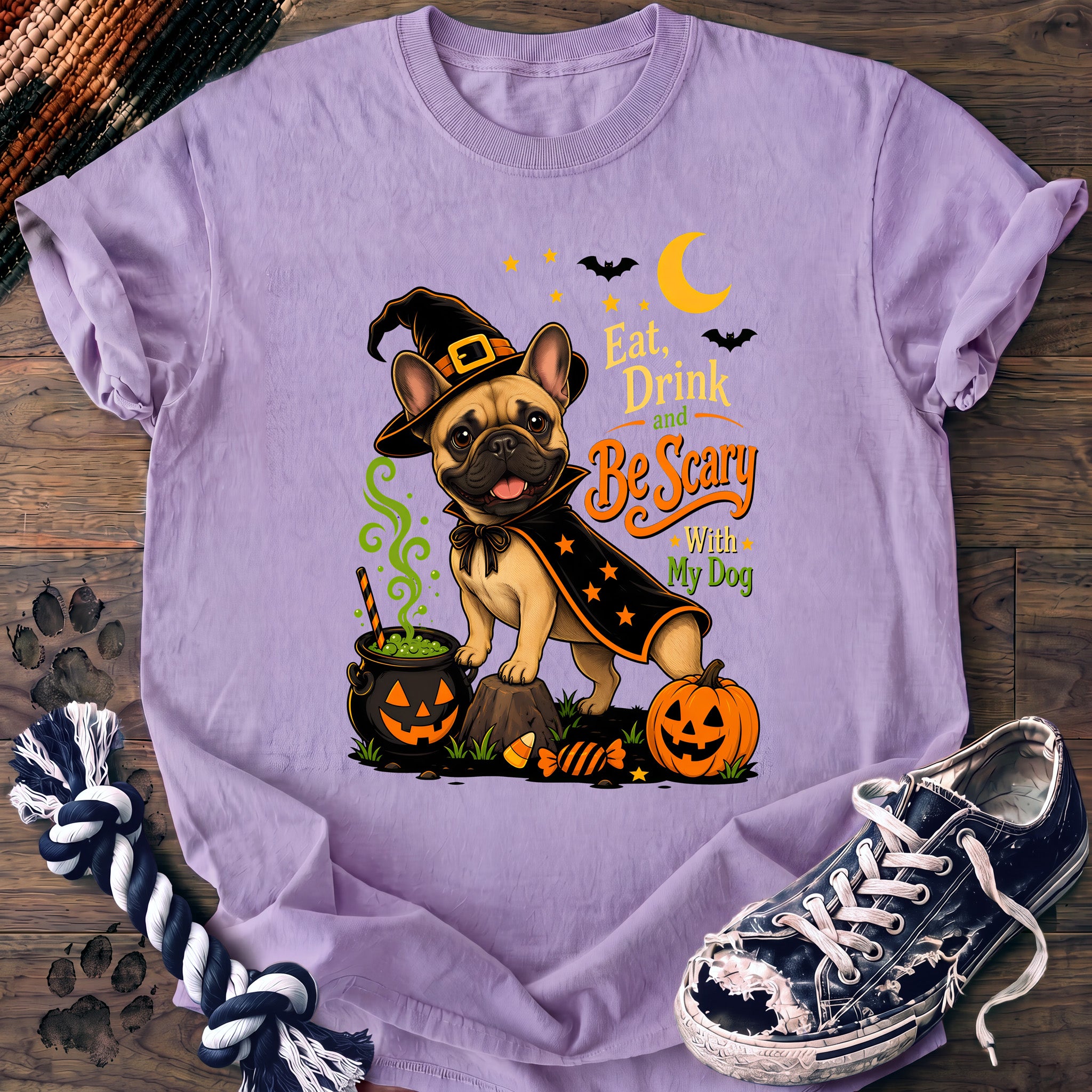 PAWSSION CLUB t-shirt in Orchid color - SKU PC-0596