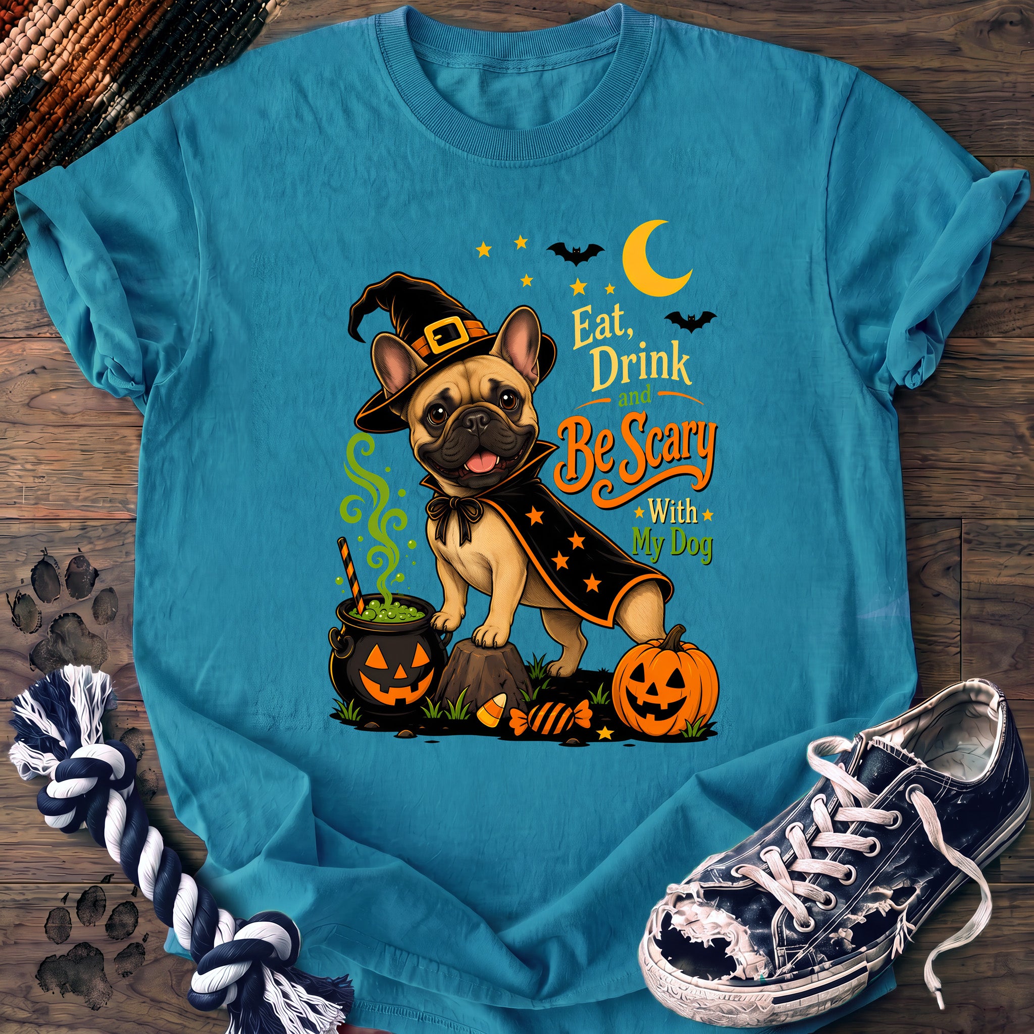 PAWSSION CLUB t-shirt in Sapphire color - SKU PC-0596