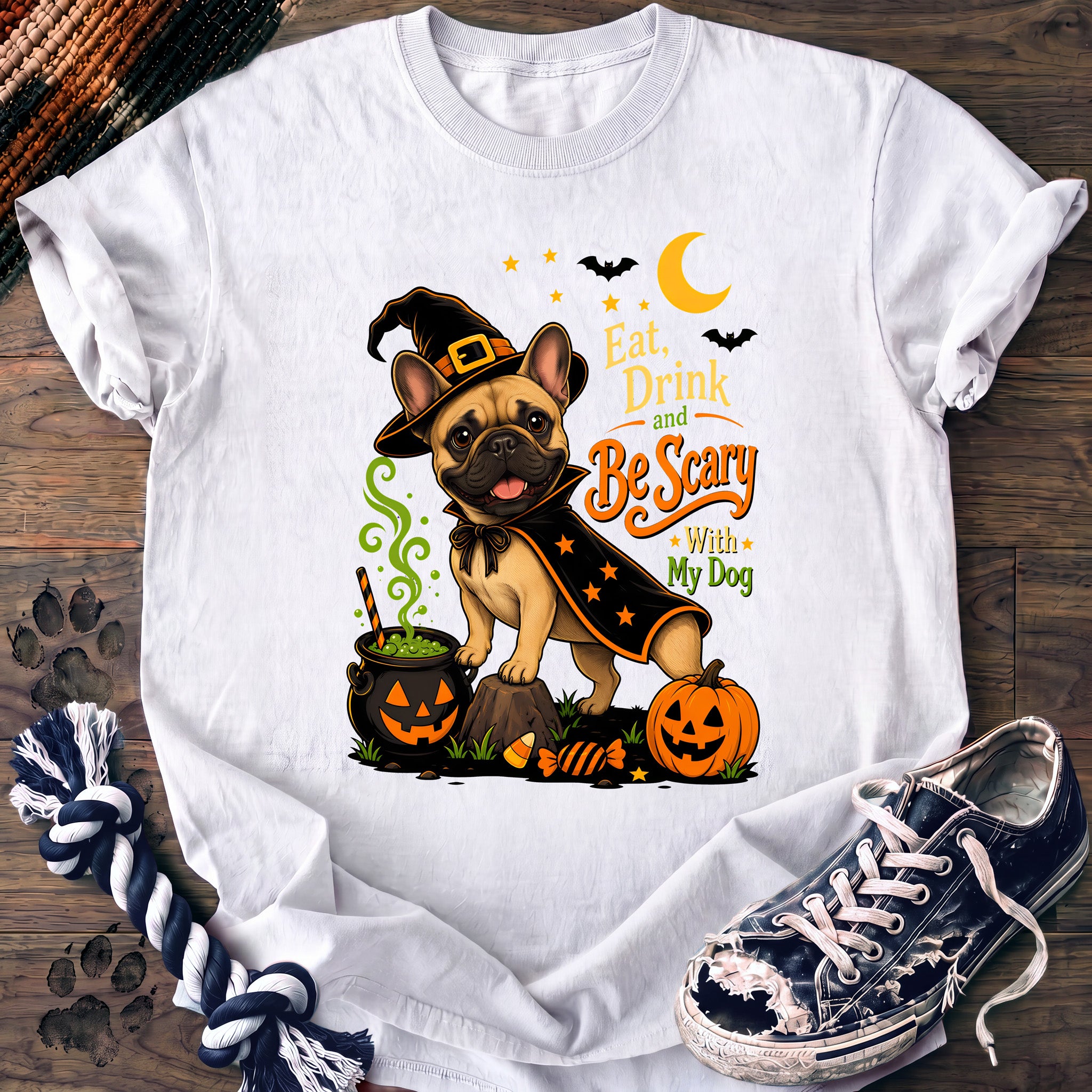 PAWSSION CLUB t-shirt in White color - SKU PC-0596