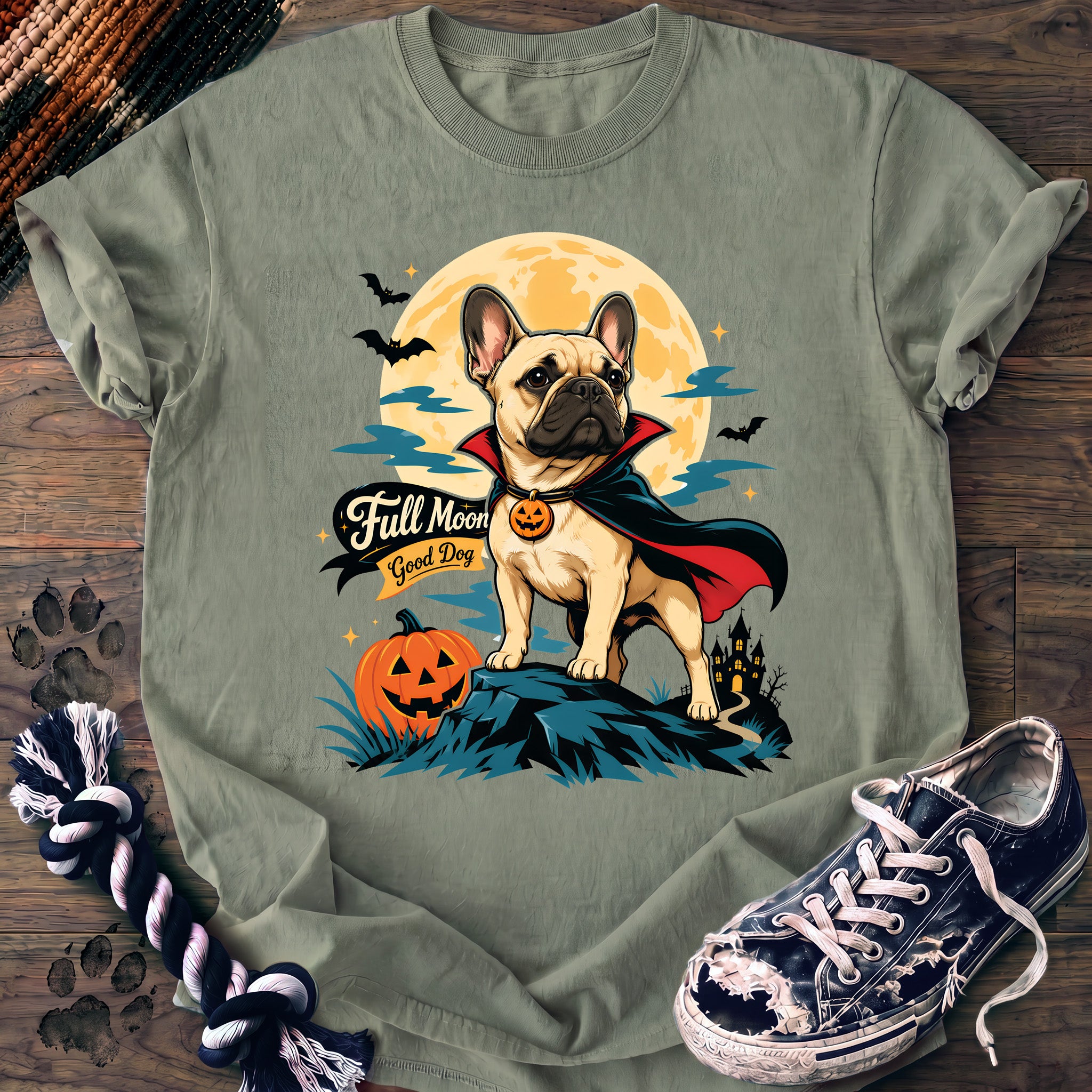 PAWSSION CLUB t-shirt in Bay color - SKU PC-0597