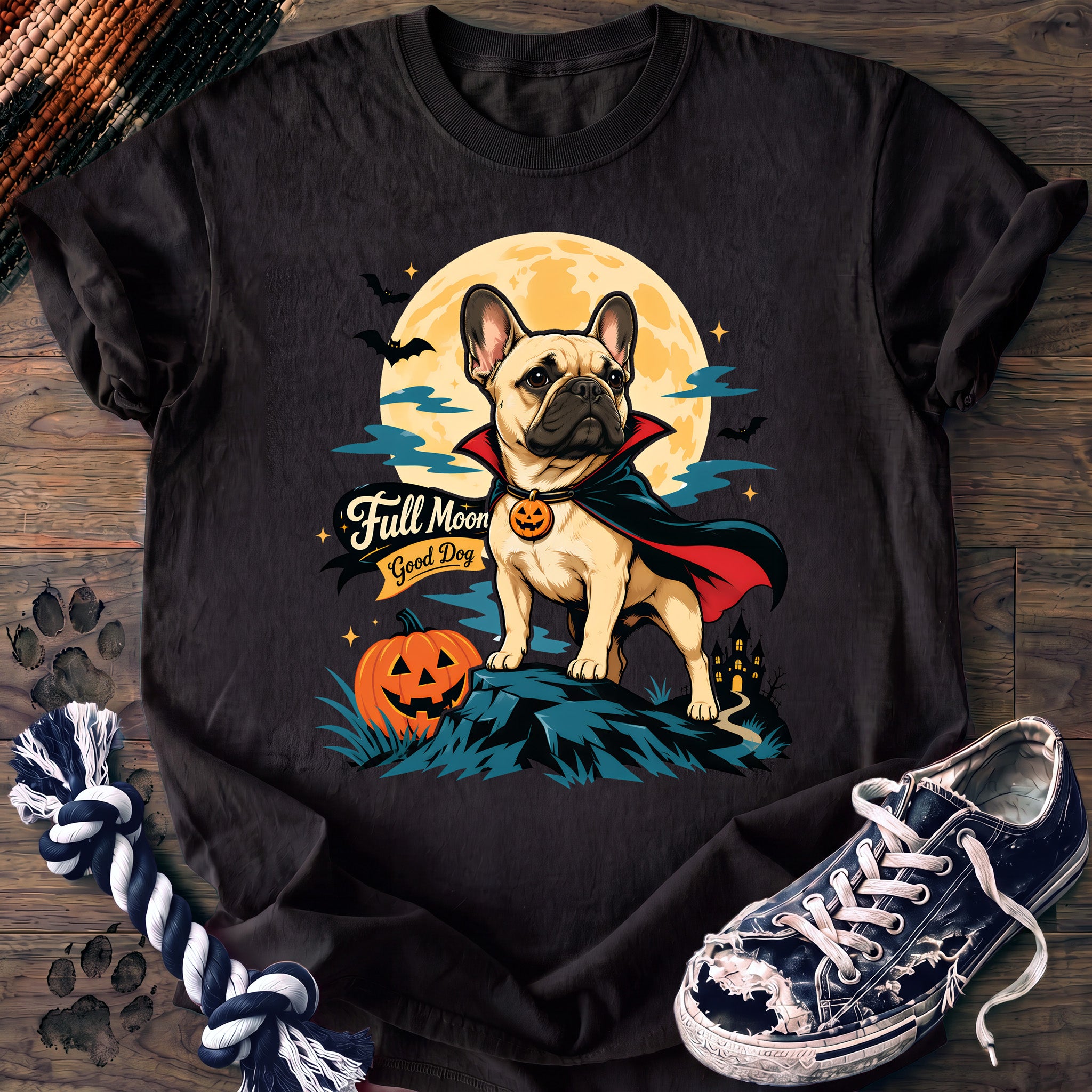 PAWSSION CLUB t-shirt in Black color - SKU PC-0597