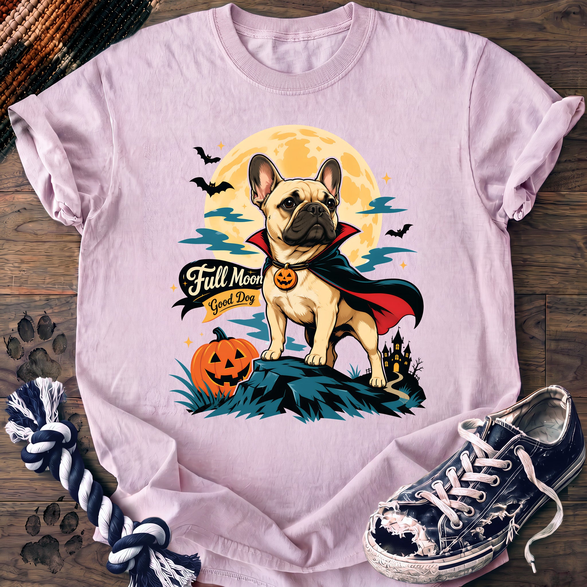 PAWSSION CLUB t-shirt in Blossom color - SKU PC-0597