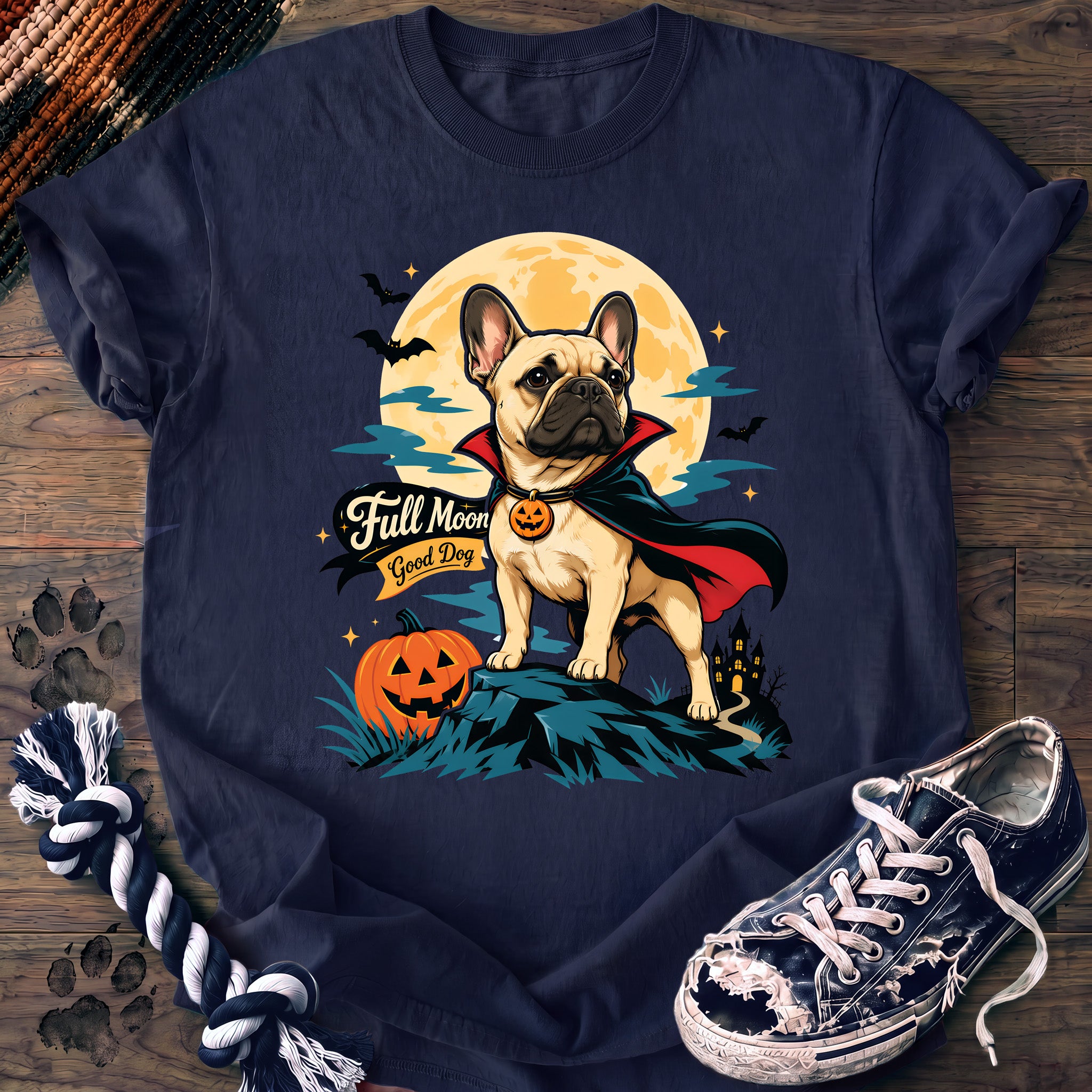 PAWSSION CLUB t-shirt in Navy color - SKU PC-0597