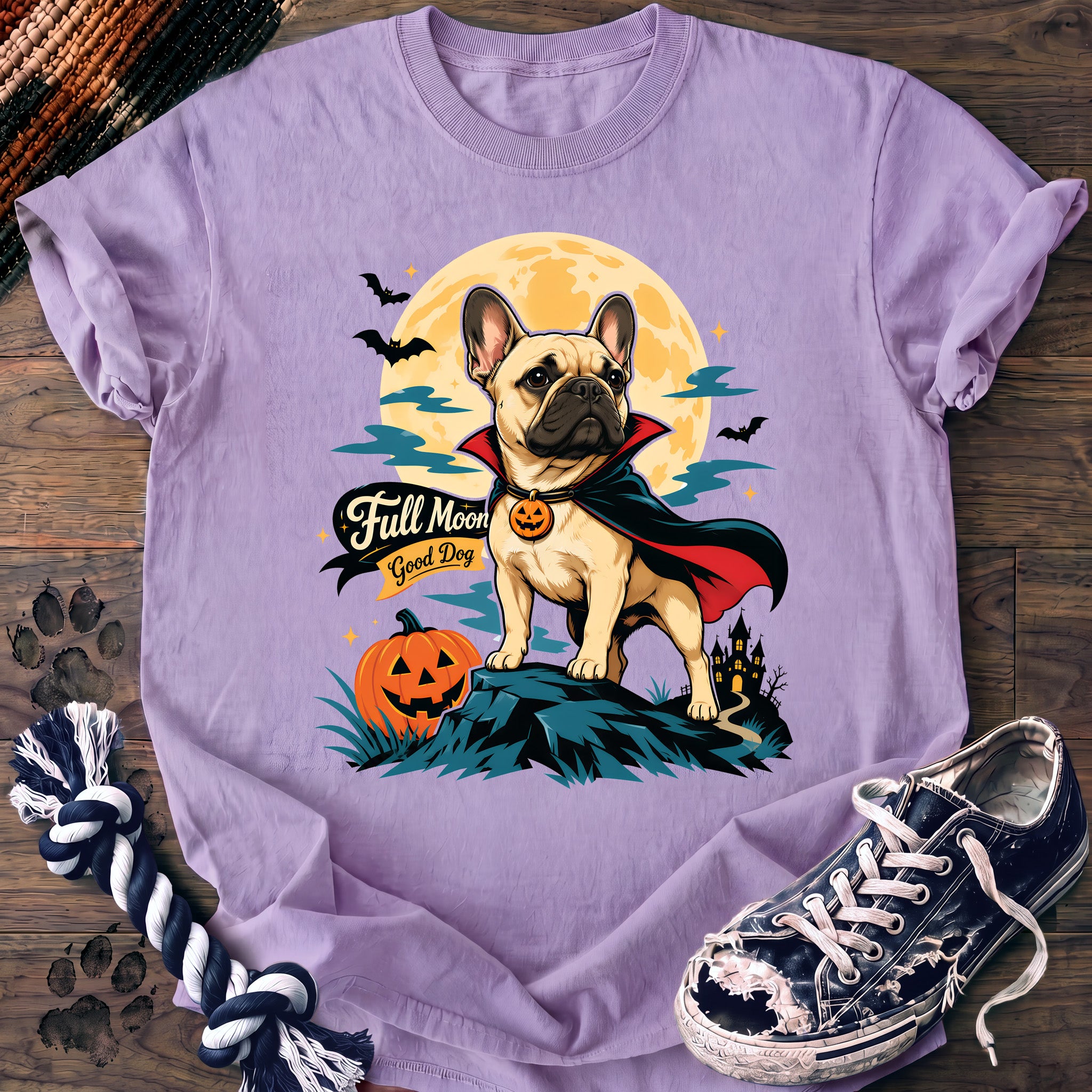 PAWSSION CLUB t-shirt in Orchid color - SKU PC-0597