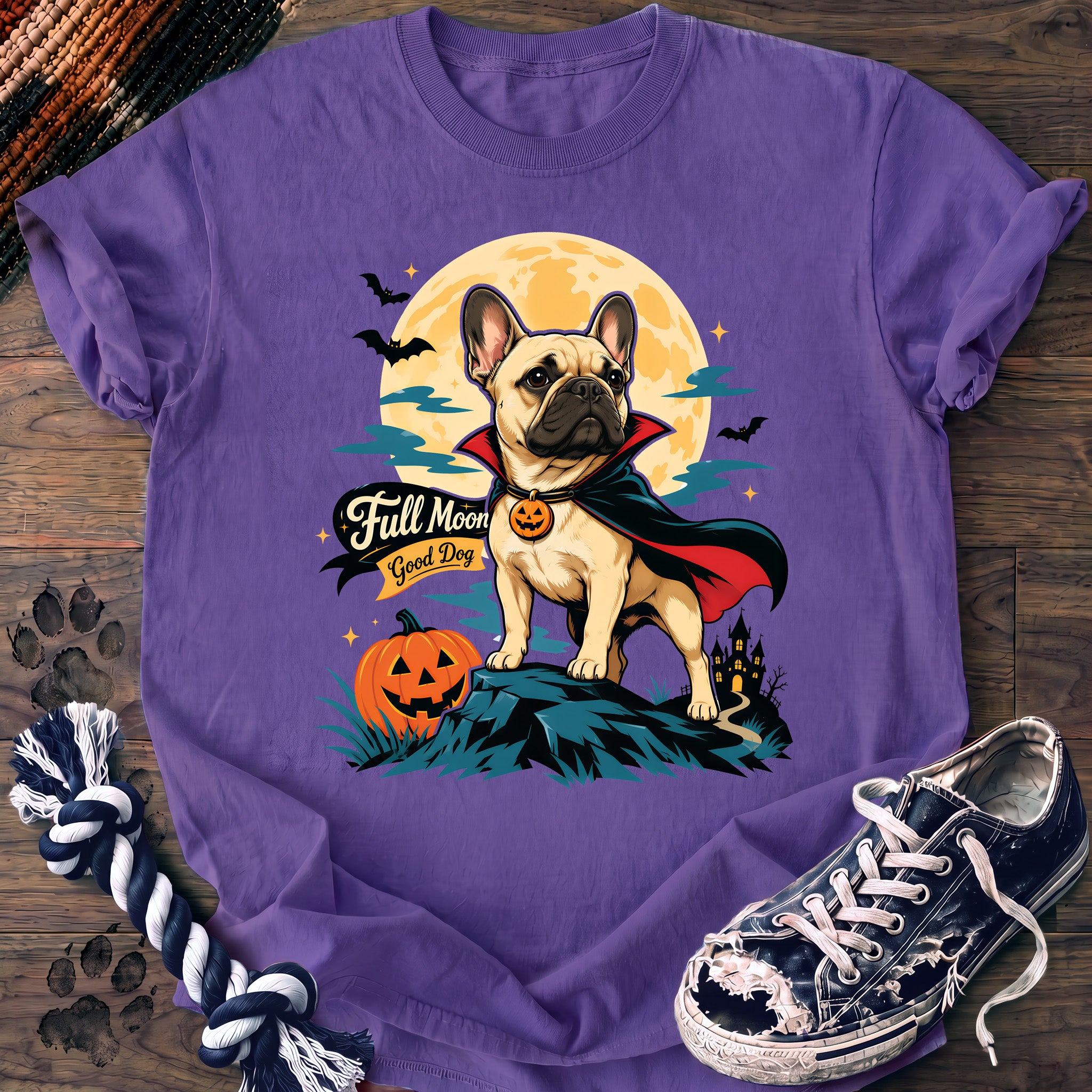 PAWSSION CLUB t-shirt in Violet color - SKU PC-0597