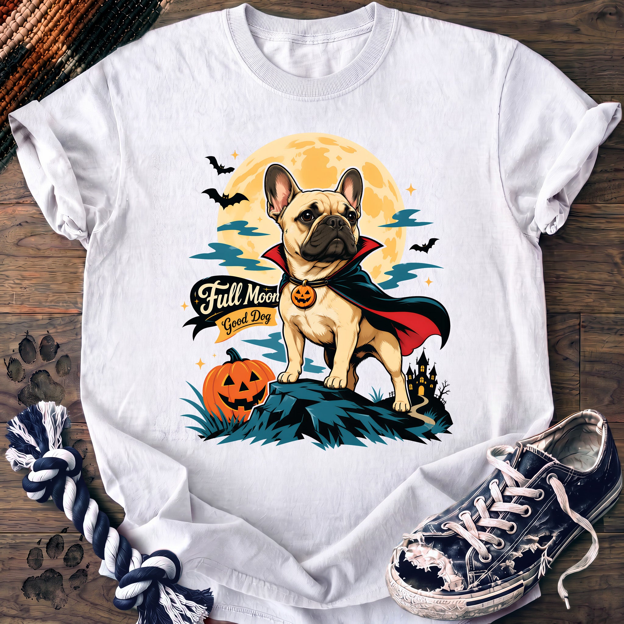 PAWSSION CLUB t-shirt in White color - SKU PC-0597