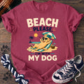 PAWSSION CLUB t-shirt in Crunchberry color - SKU PC-0648