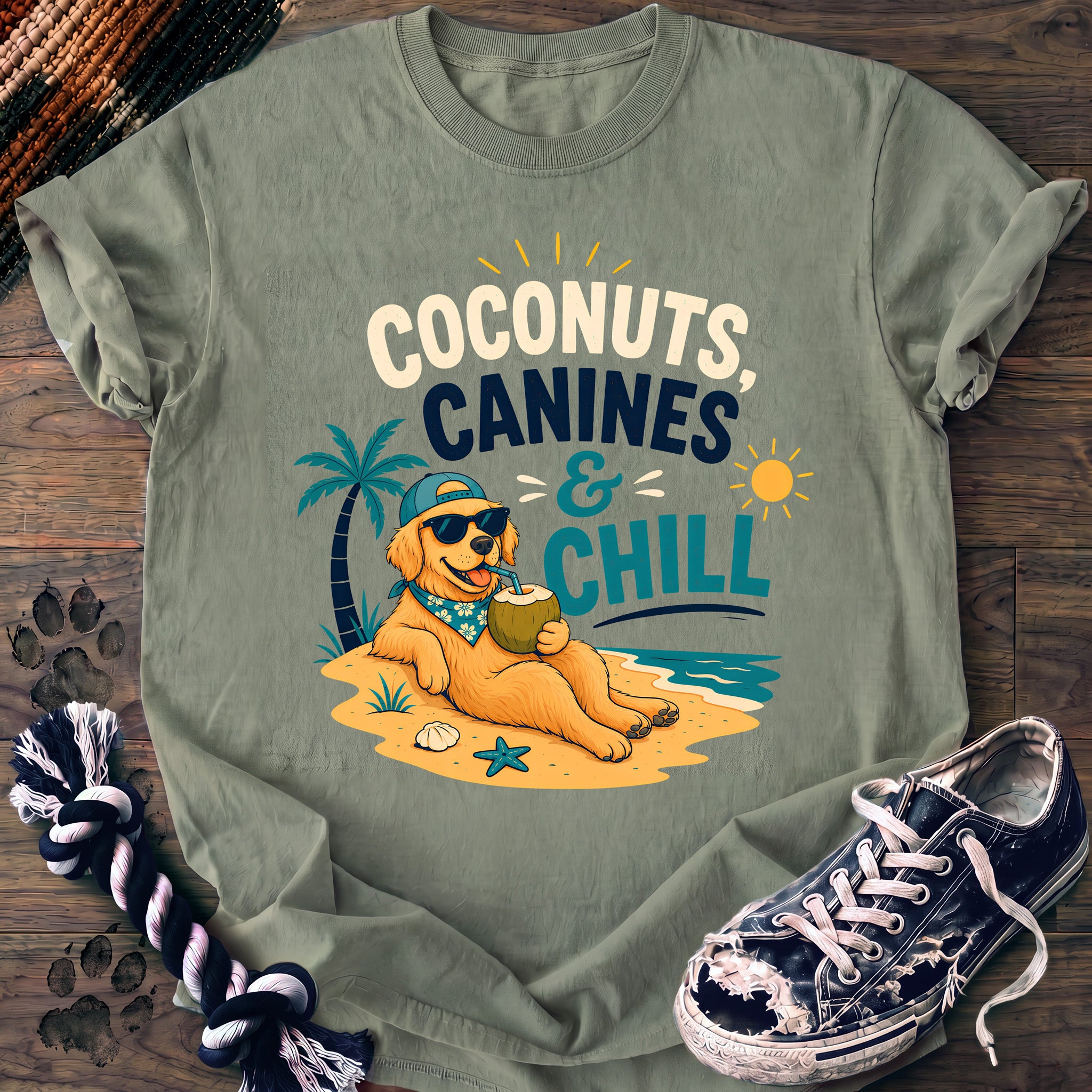 PAWSSION CLUB t-shirt in Bay color - SKU PC-0651