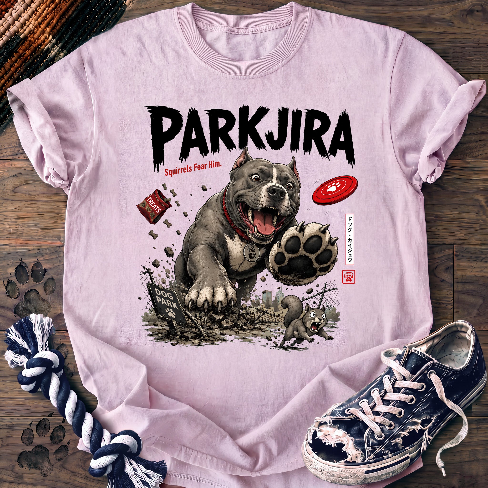 PAWSSION CLUB t-shirt in Blossom color - SKU PC-0656