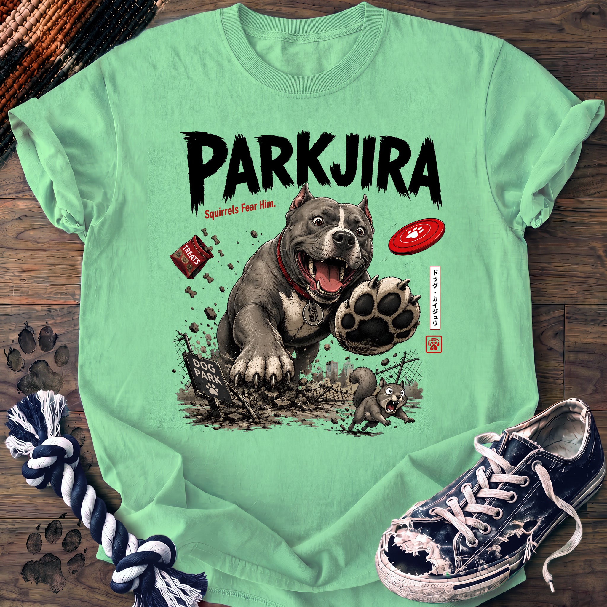 PAWSSION CLUB t-shirt in IslandReef color - SKU PC-0656