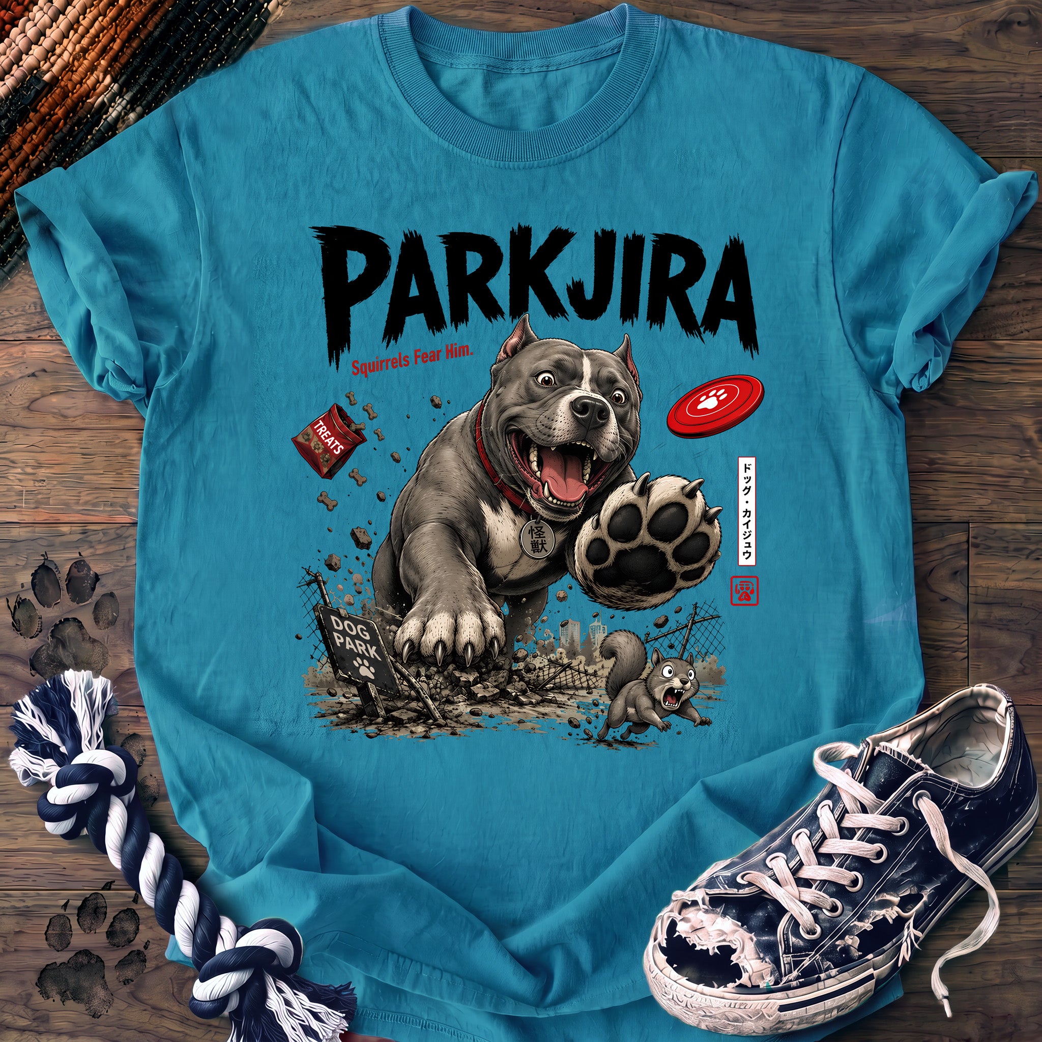 PAWSSION CLUB t-shirt in Sapphire color - SKU PC-0656