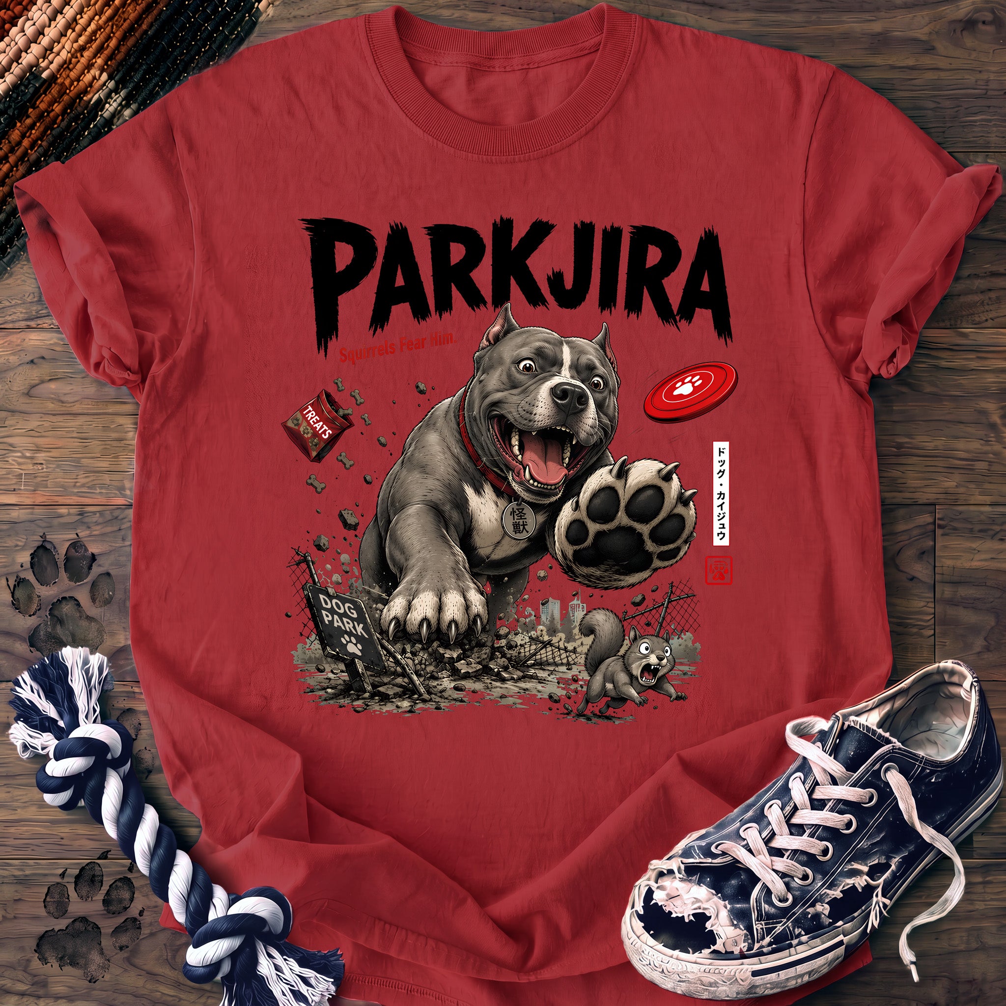 PAWSSION CLUB t-shirt in Watermelon color - SKU PC-0656