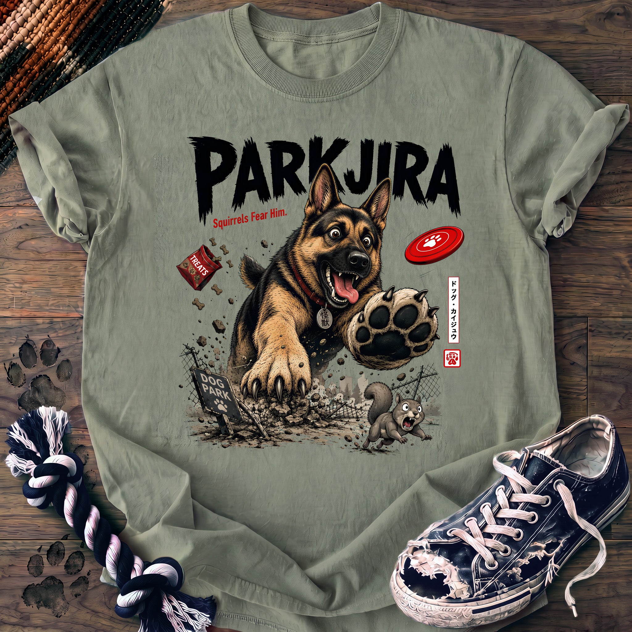PAWSSION CLUB t-shirt in Bay color - SKU PC-0660