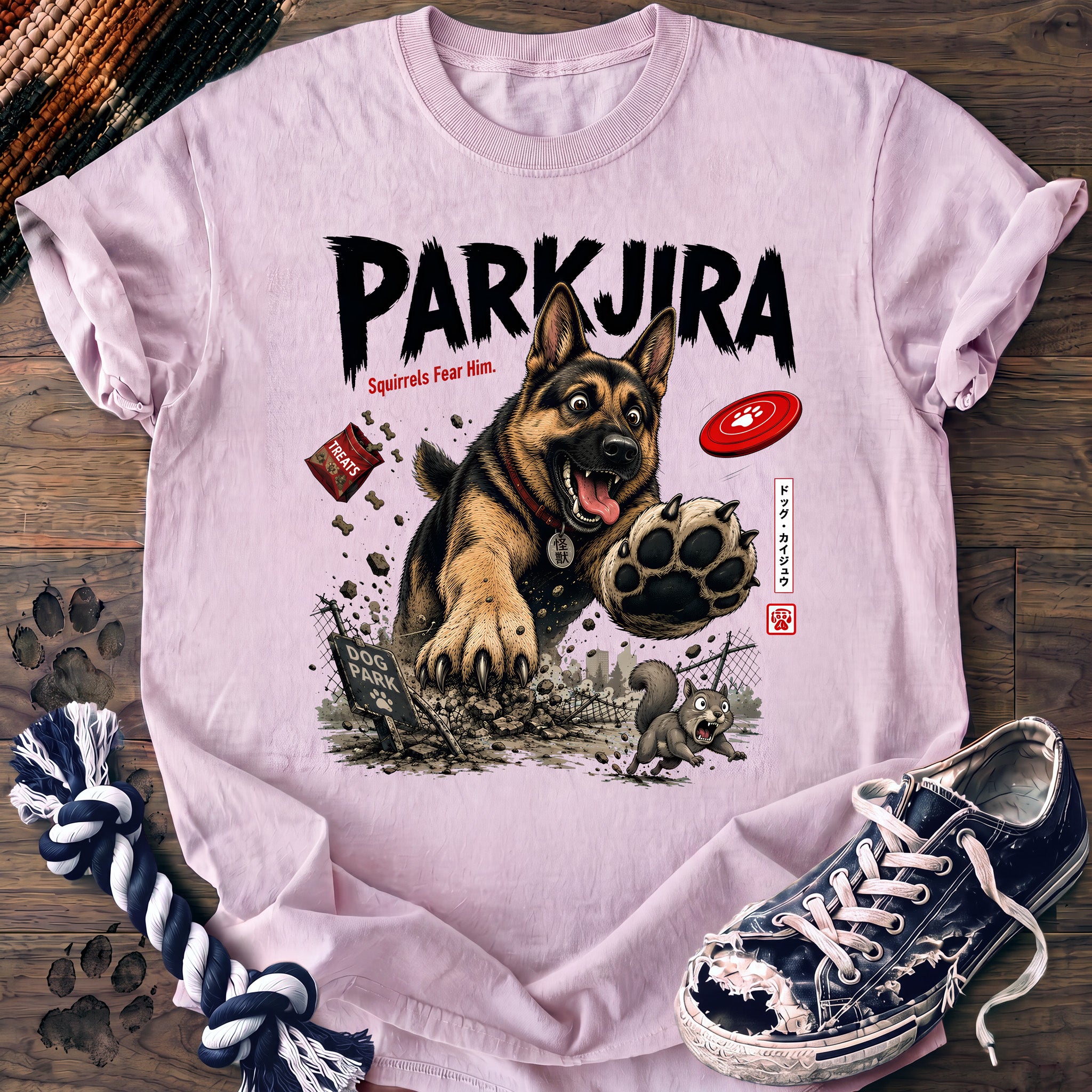 PAWSSION CLUB t-shirt in Blossom color - SKU PC-0660
