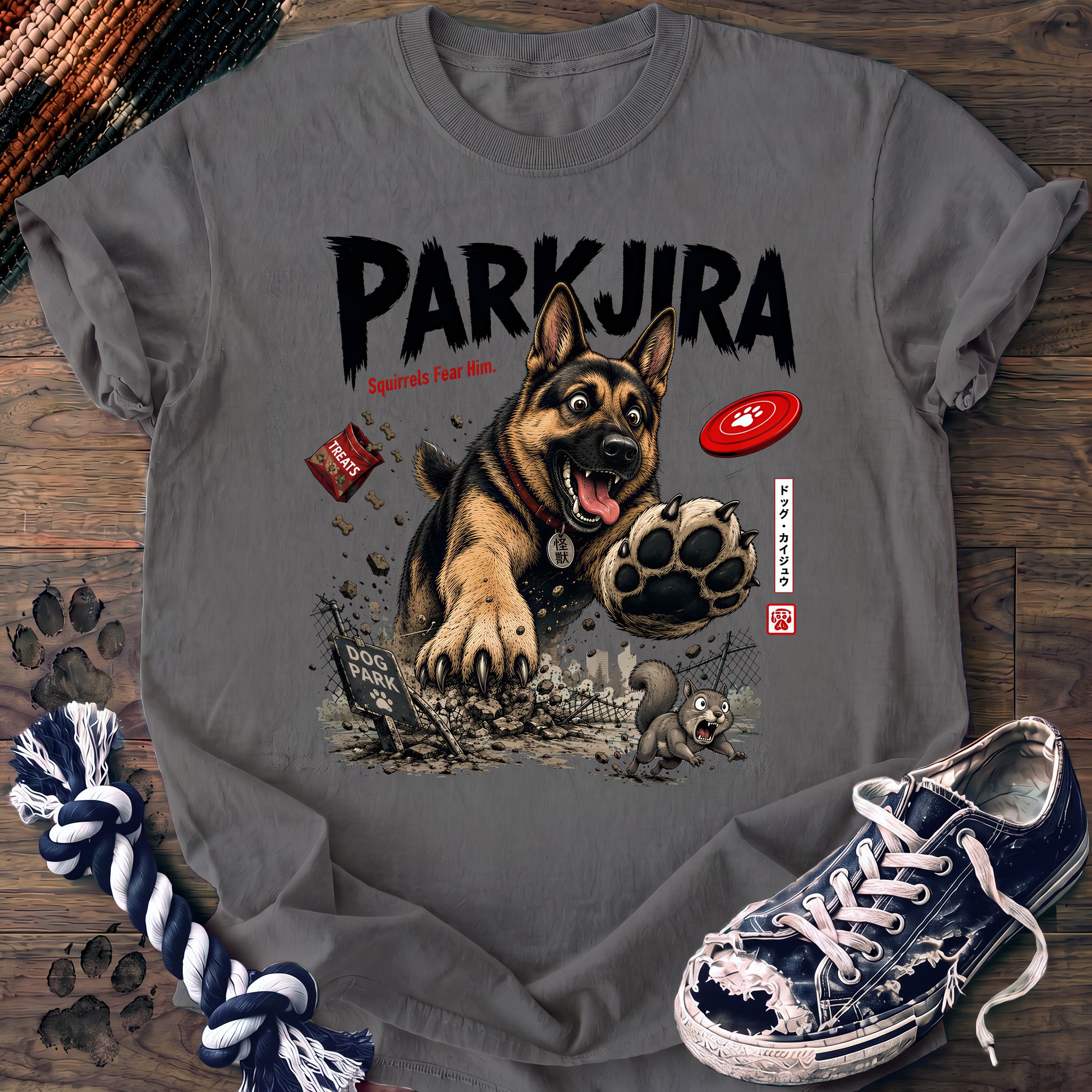 PAWSSION CLUB t-shirt in Grey color - SKU PC-0660