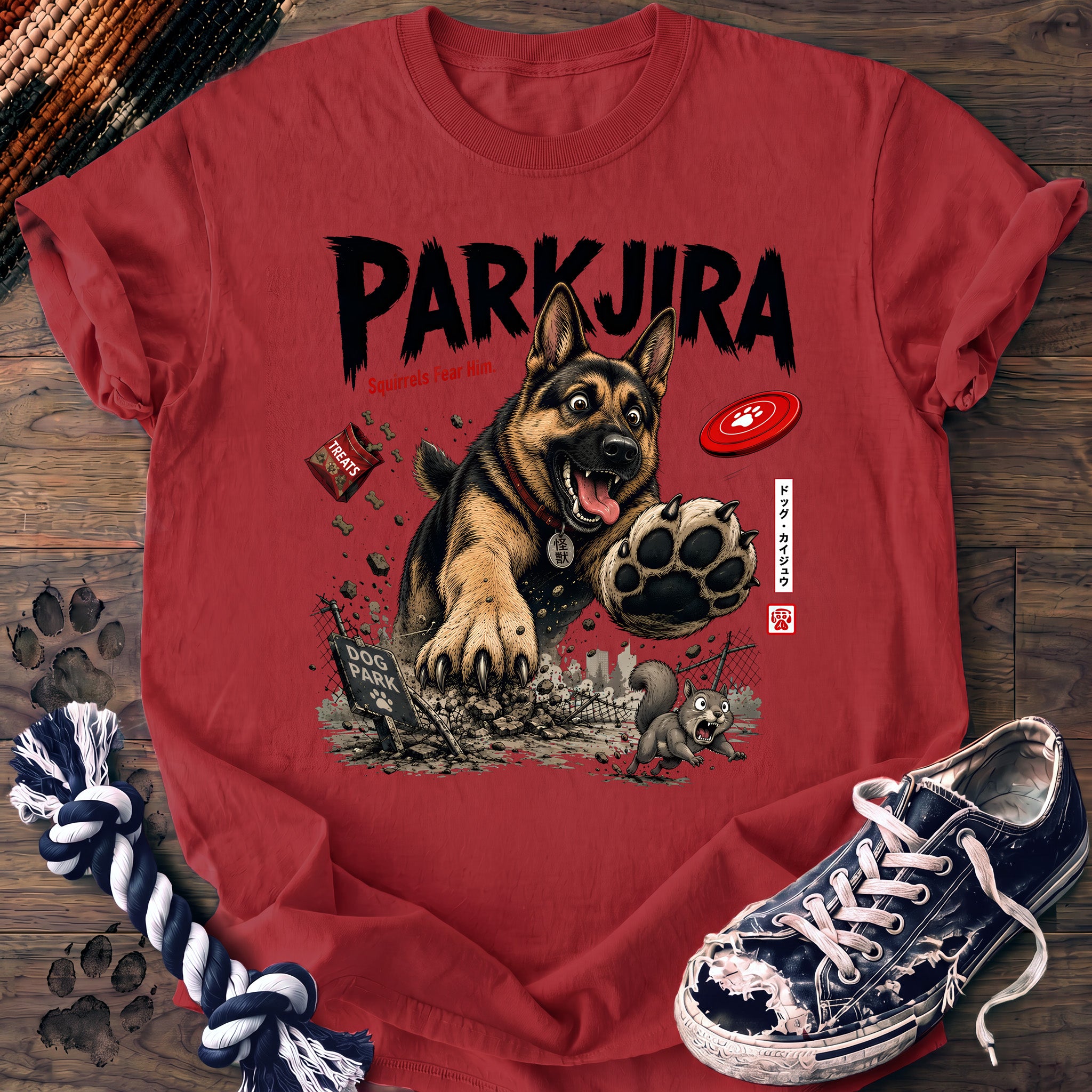 PAWSSION CLUB t-shirt in Watermelon color - SKU PC-0660