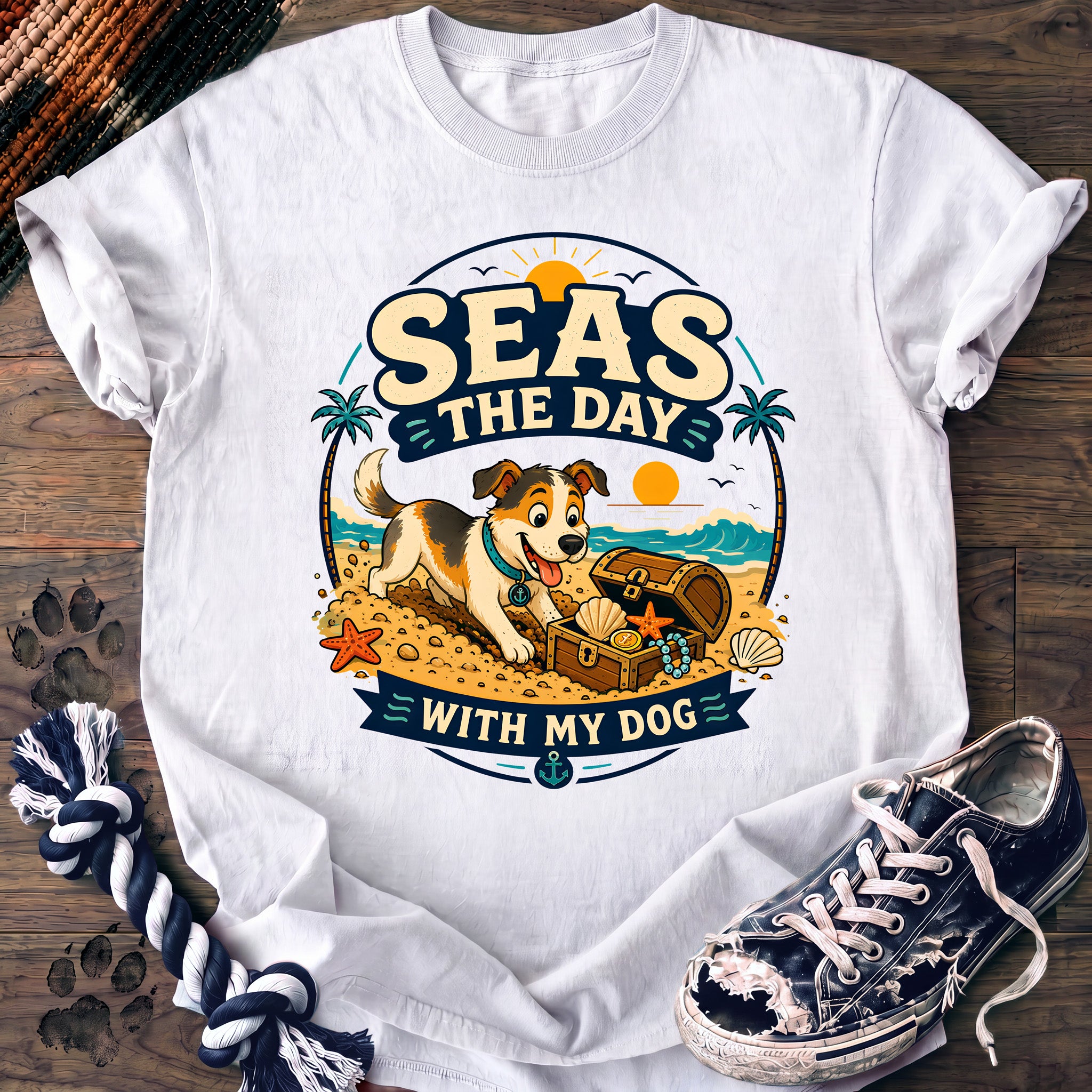 PAWSSION CLUB t-shirt in White color - SKU PC-0662