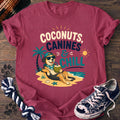 PAWSSION CLUB t-shirt in Crunchberry color - SKU PC-0669