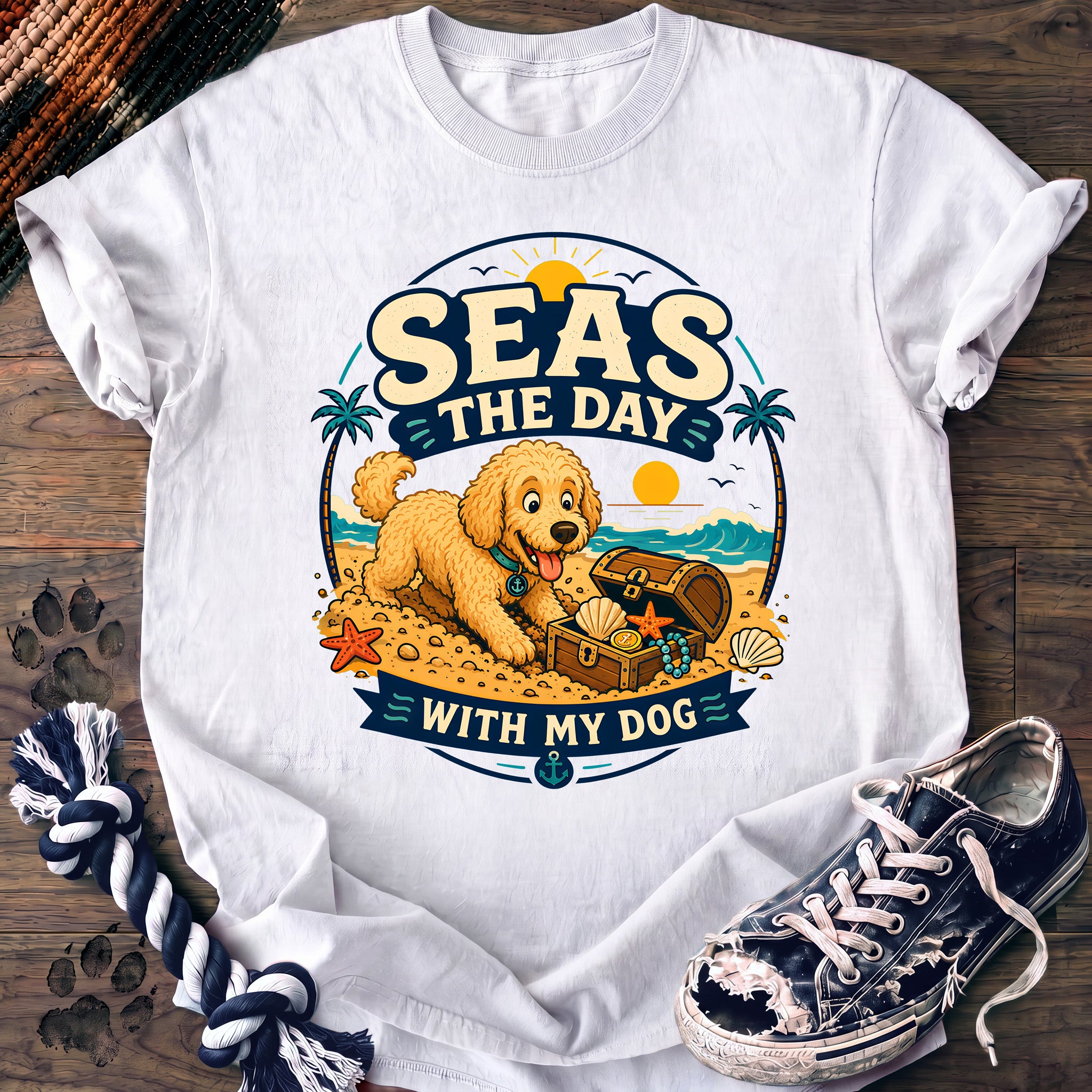 PAWSSION CLUB t-shirt in White color - SKU PC-0671