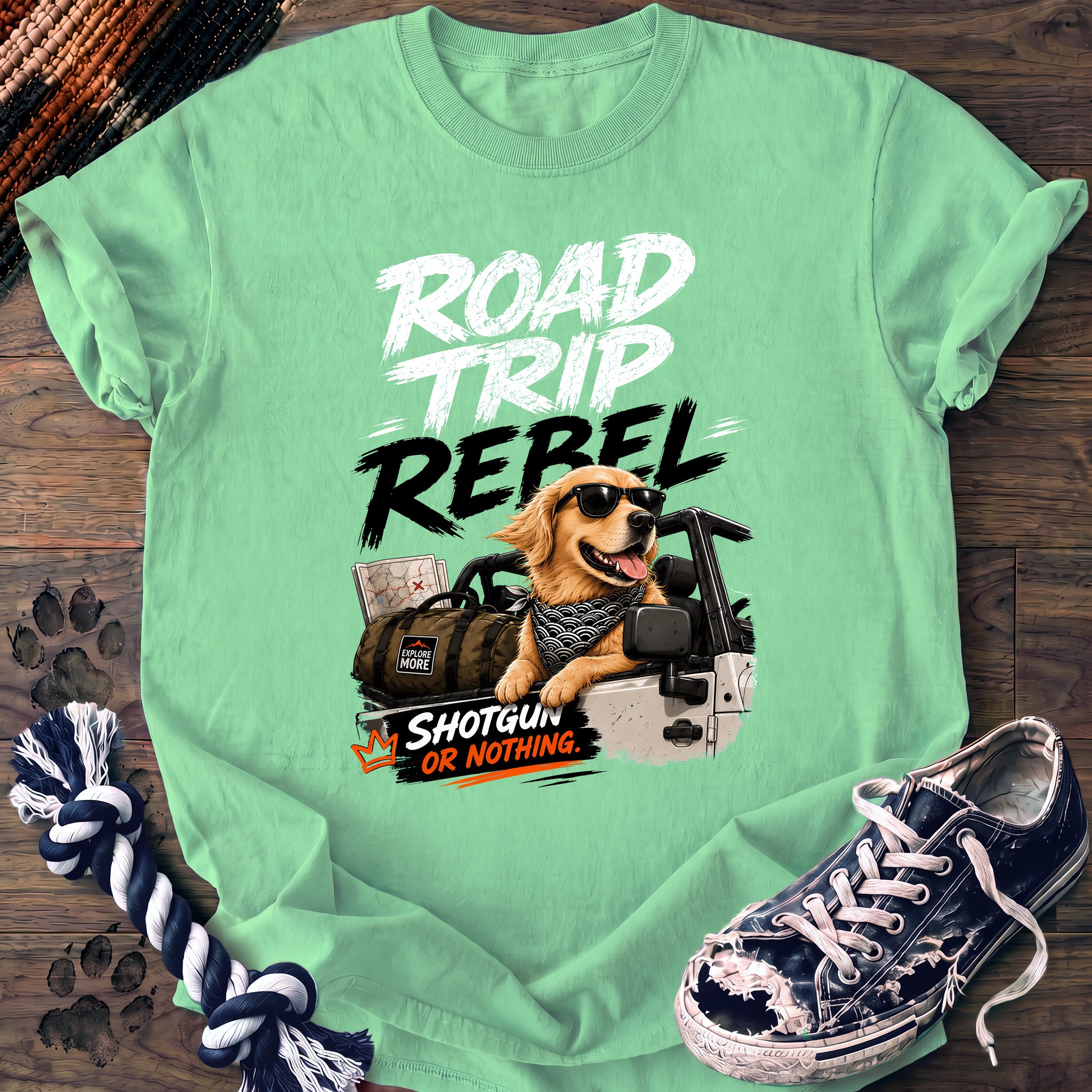 PAWSSION CLUB t-shirt in IslandReef color - SKU PC-0673