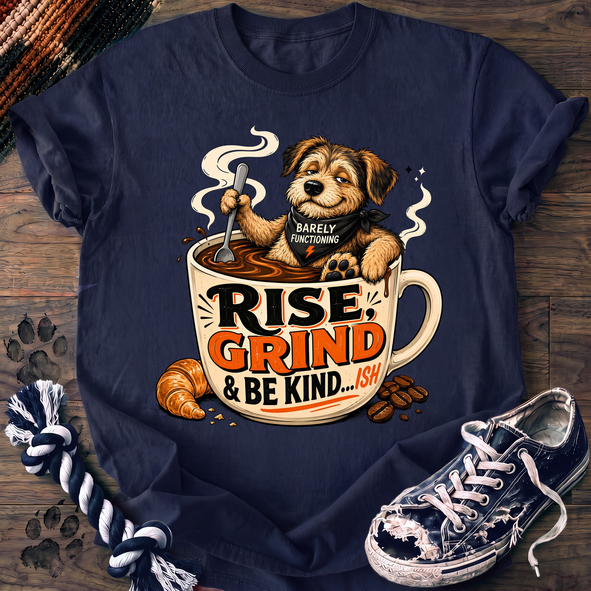 PAWSSION CLUB t-shirt in Navy color - SKU PC-0676