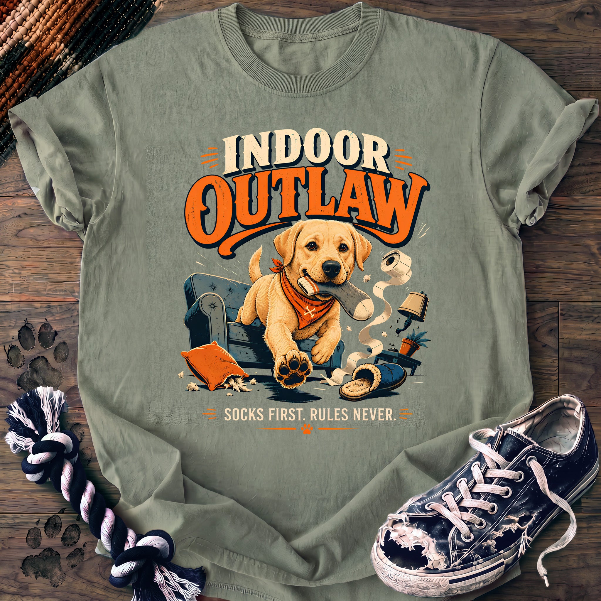PAWSSION CLUB t-shirt in Bay color - SKU PC-0695