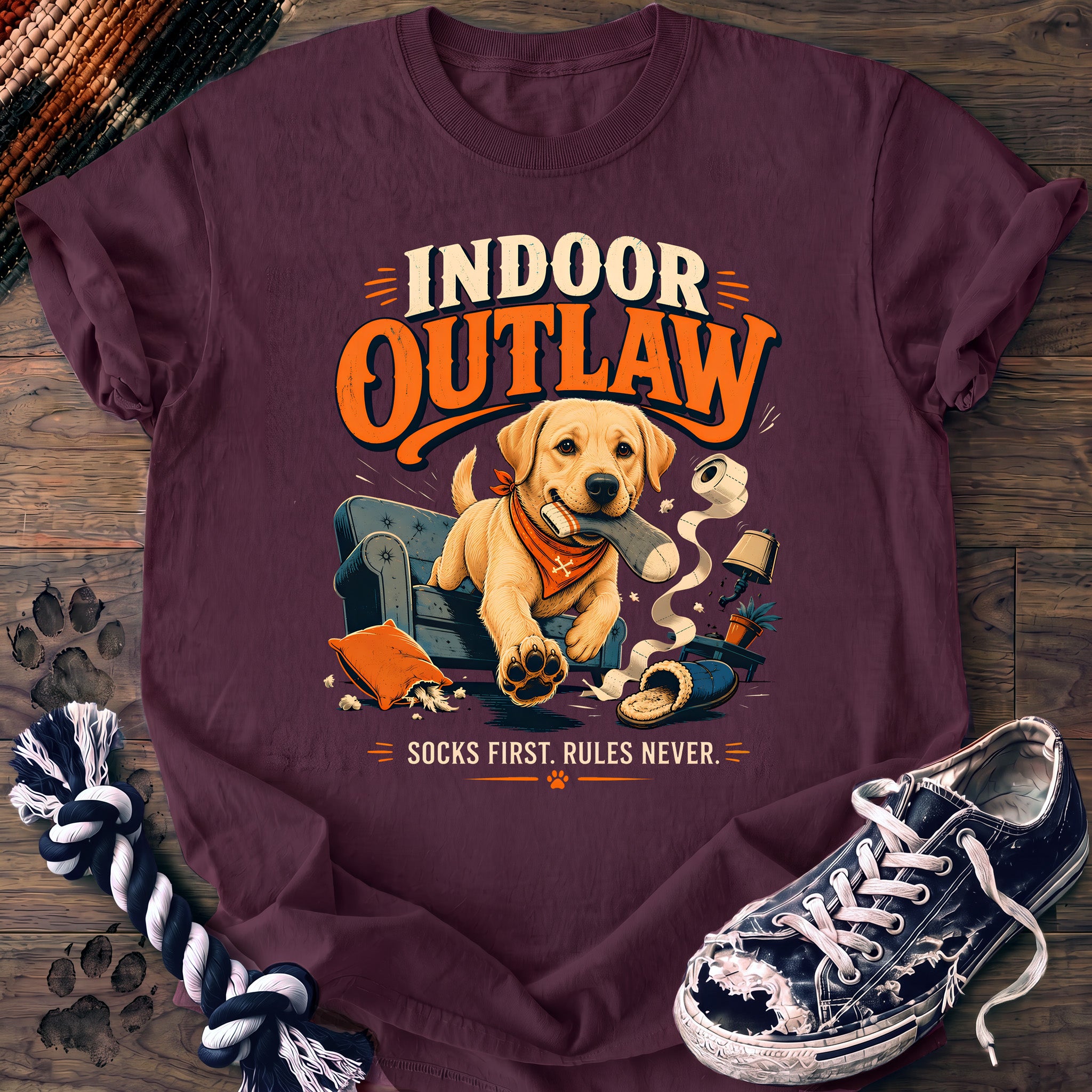 PAWSSION CLUB t-shirt in Berry color - SKU PC-0695