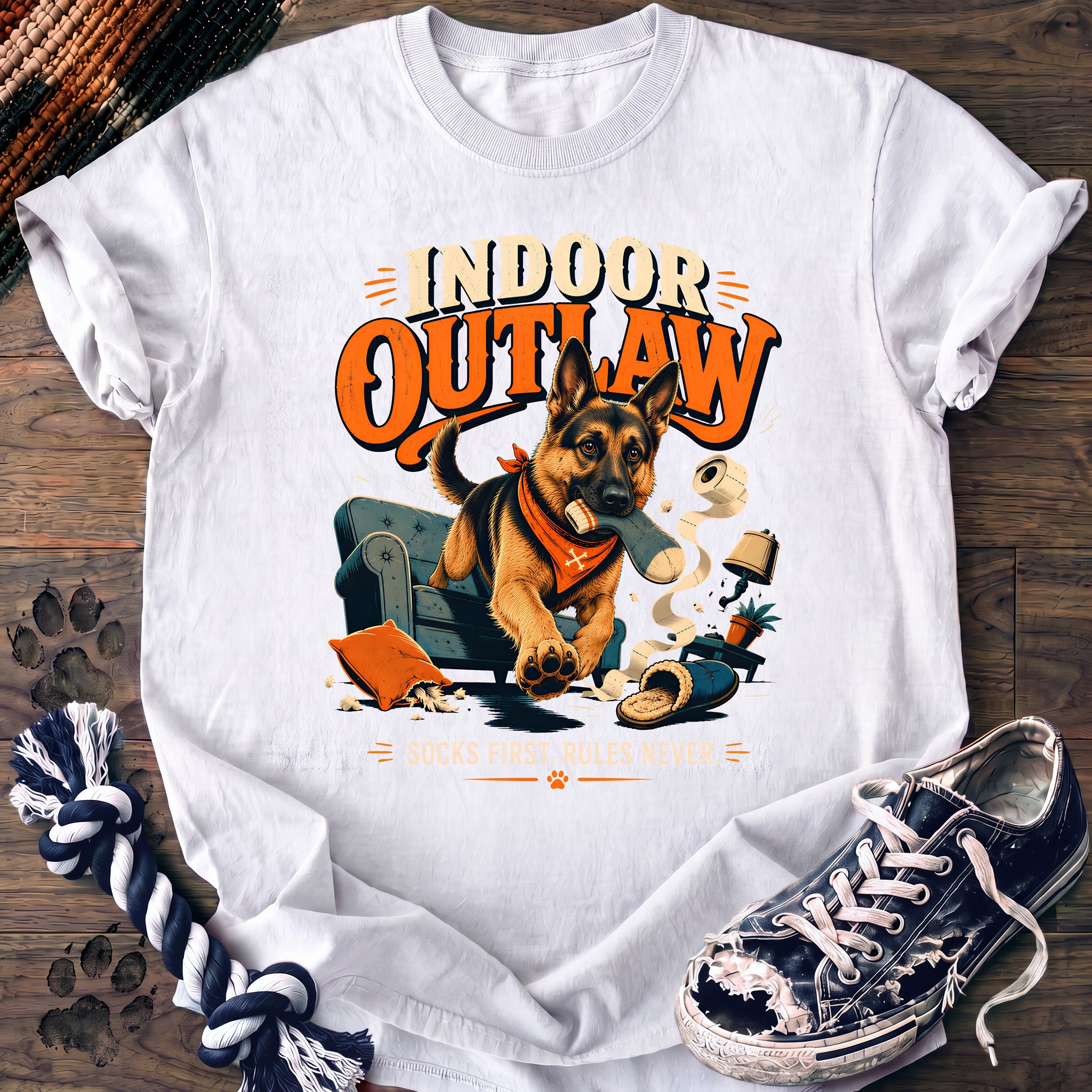 PAWSSION CLUB t-shirt in White color - SKU PC-0696