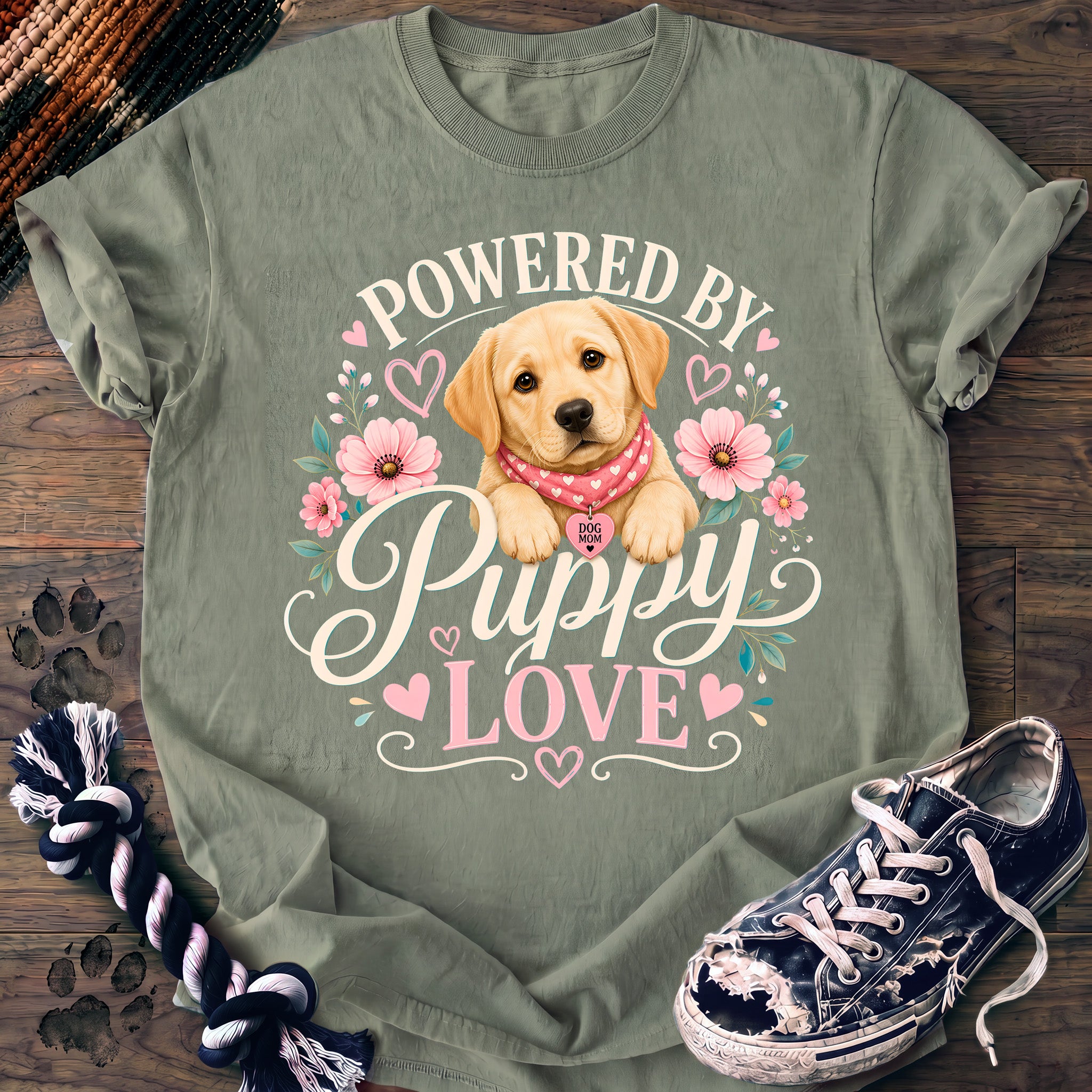 PAWSSION CLUB t-shirt in Bay color - SKU PC-0732