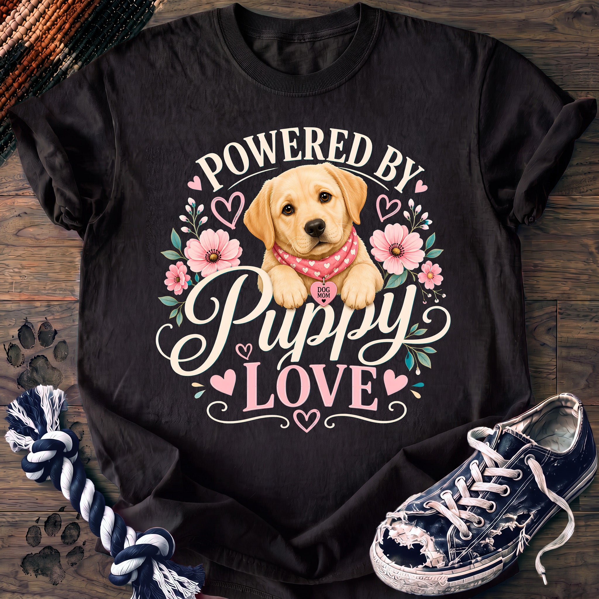 PAWSSION CLUB t-shirt in Black color - SKU PC-0732