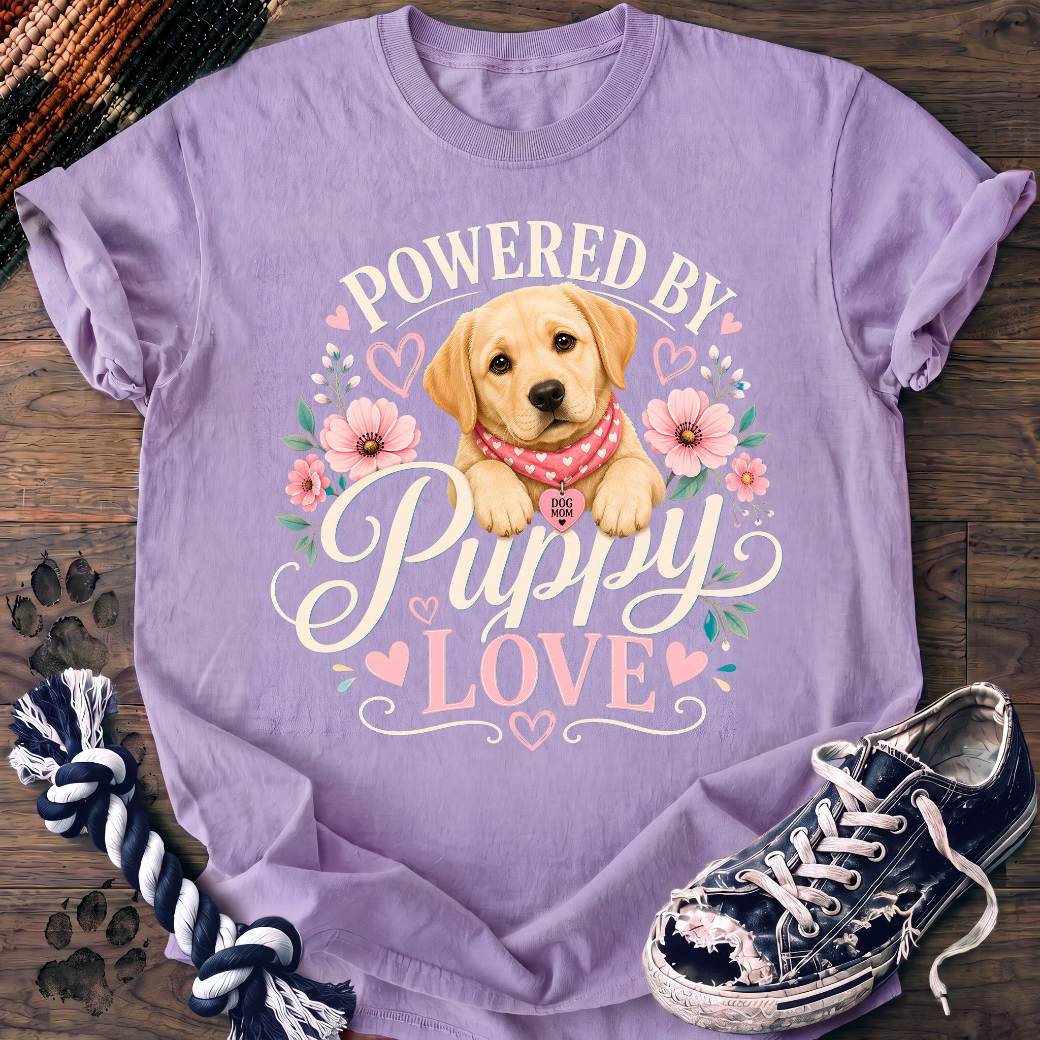 PAWSSION CLUB t-shirt in Orchid color - SKU PC-0732