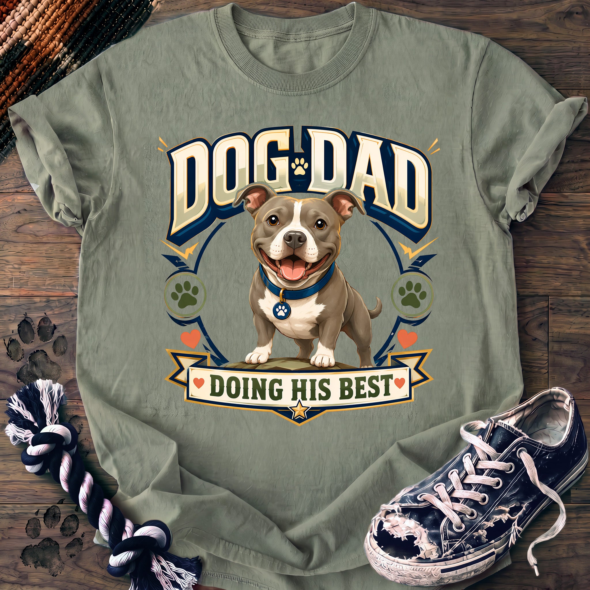 PAWSSION CLUB t-shirt in Bay color - SKU PC-0768