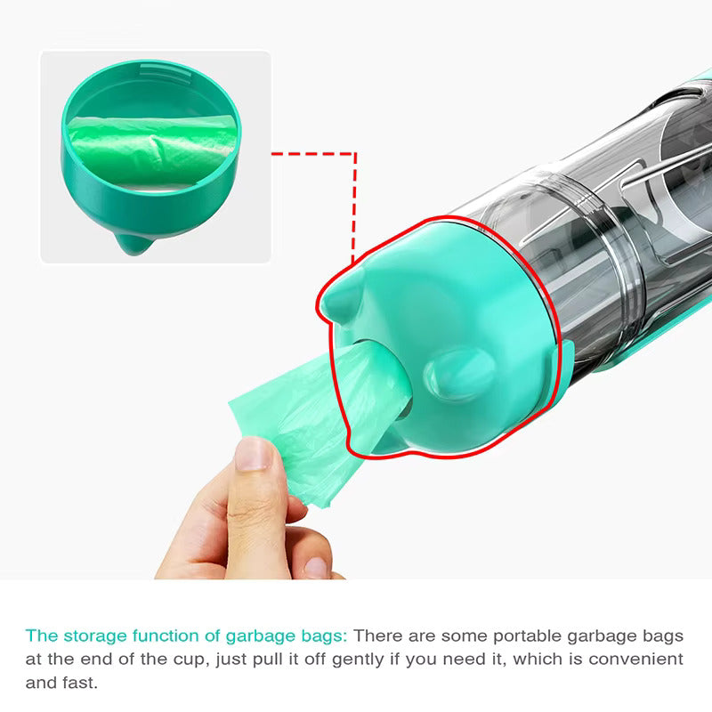 Portable Water Bottle Food Feeder