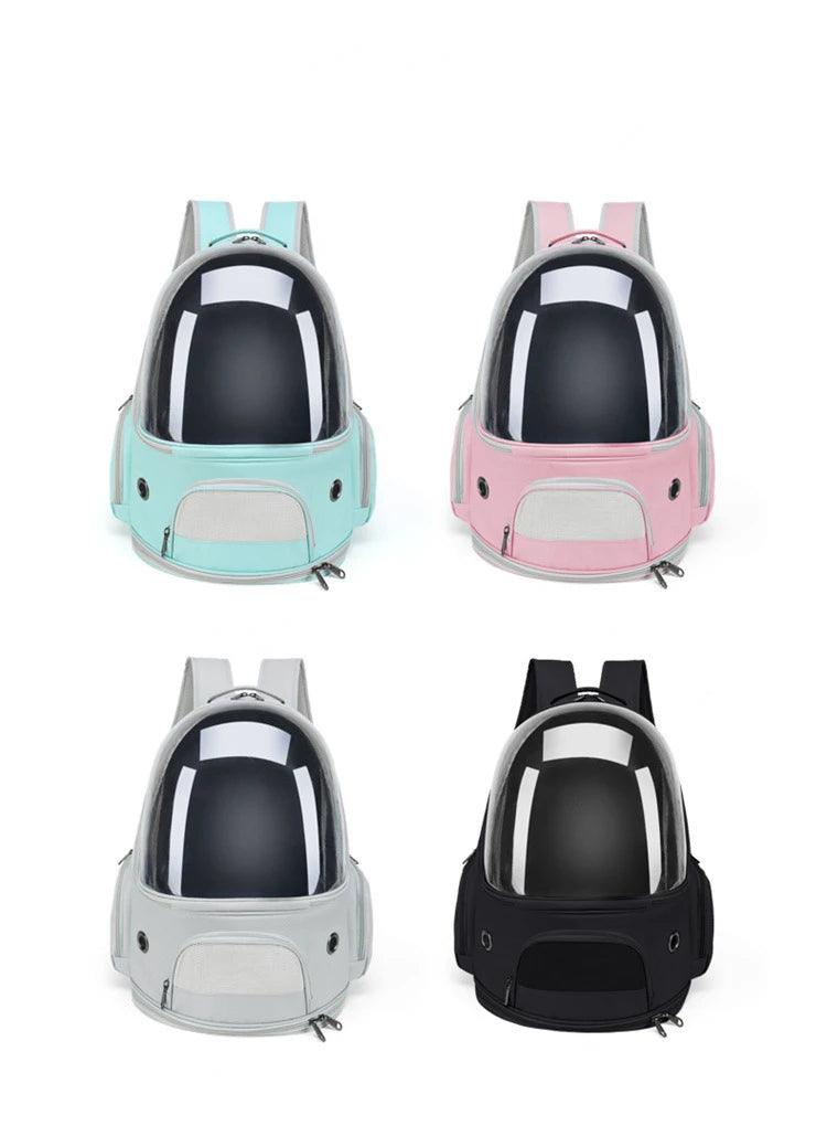 Space Capsule Transparent Pet Travel Bag