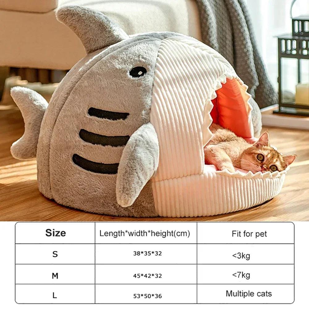 Portable Shark Pet Tent