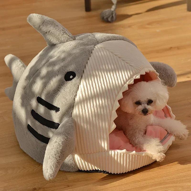 Portable Shark Pet Tent