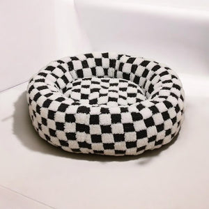 Plush Donut Pet Bed