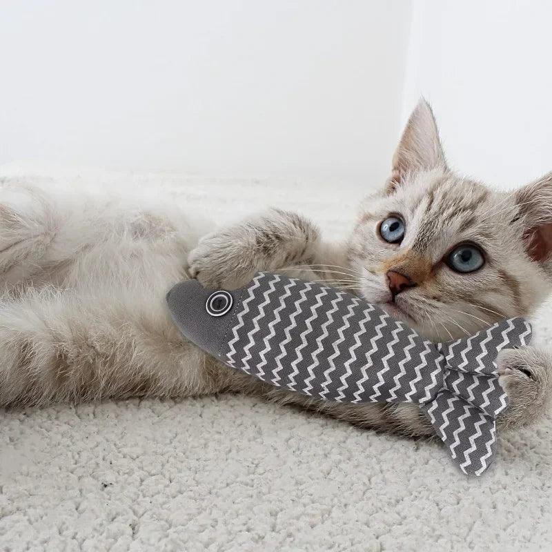 Soft Linen Cat Toys