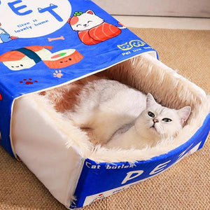 Japanese Style Pet Biscuit Box Bed