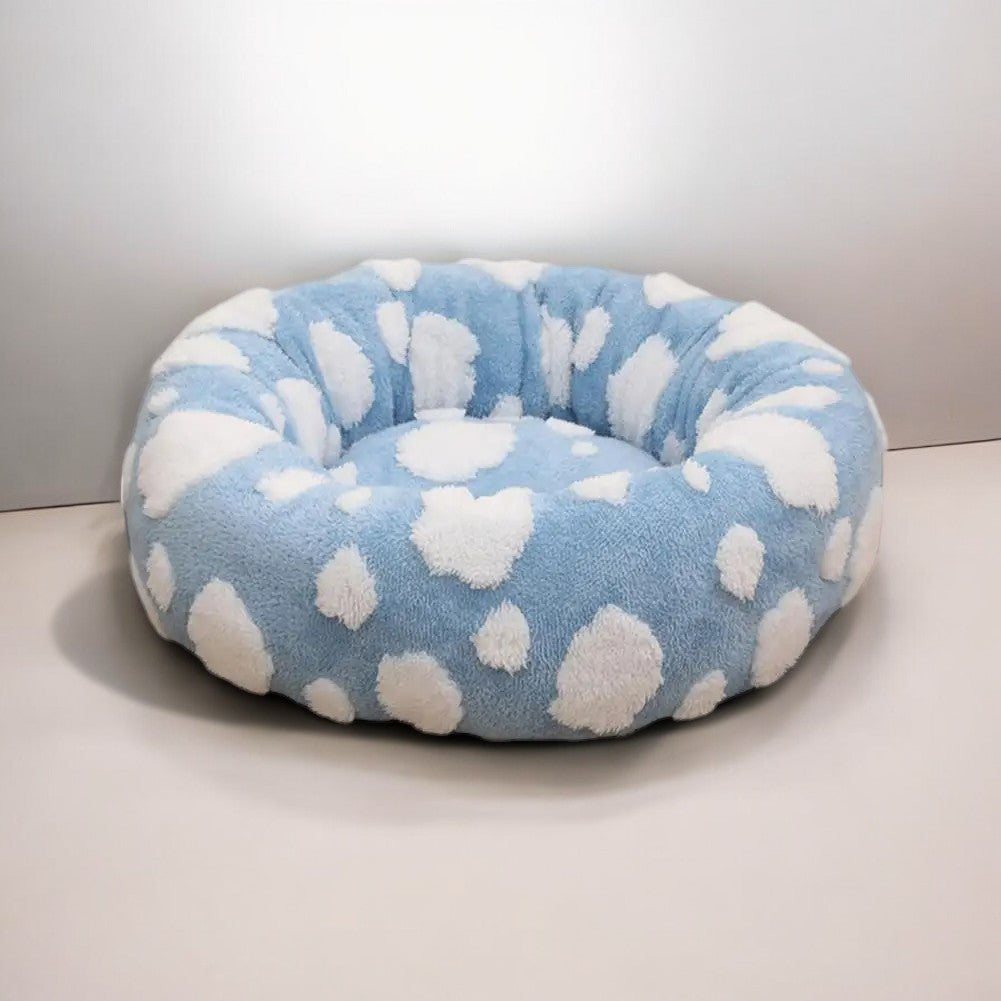 Plush Donut Pet Bed