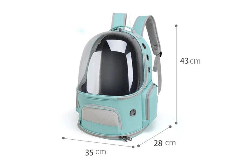 Space Capsule Transparent Pet Travel Bag