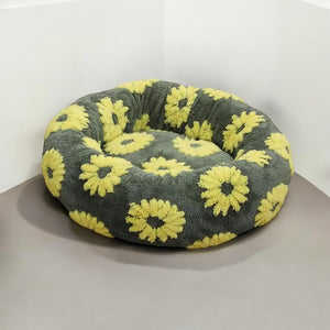 Plush Donut Pet Bed