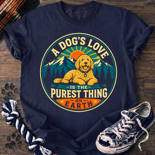 A Dogs Love Is The Purest Thing On Earth - Goldendoodle - PAWSSION CLUB