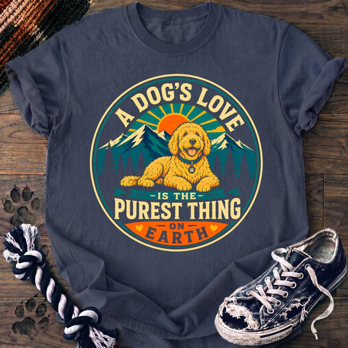 A Dogs Love Is The Purest Thing On Earth - Goldendoodle - PAWSSION CLUB