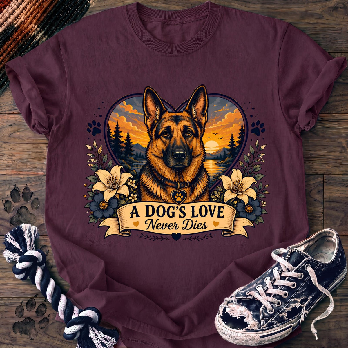 A Dogs Love Never Dies - German Shepherd - PAWSSION CLUB